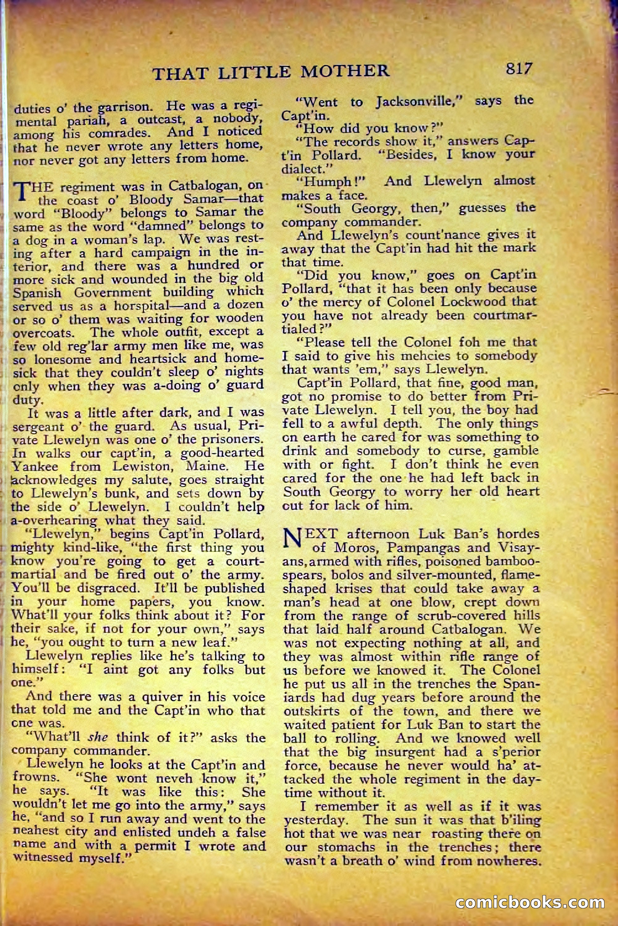 The Blue Book Magazine, August 1916 — page 103 of 260