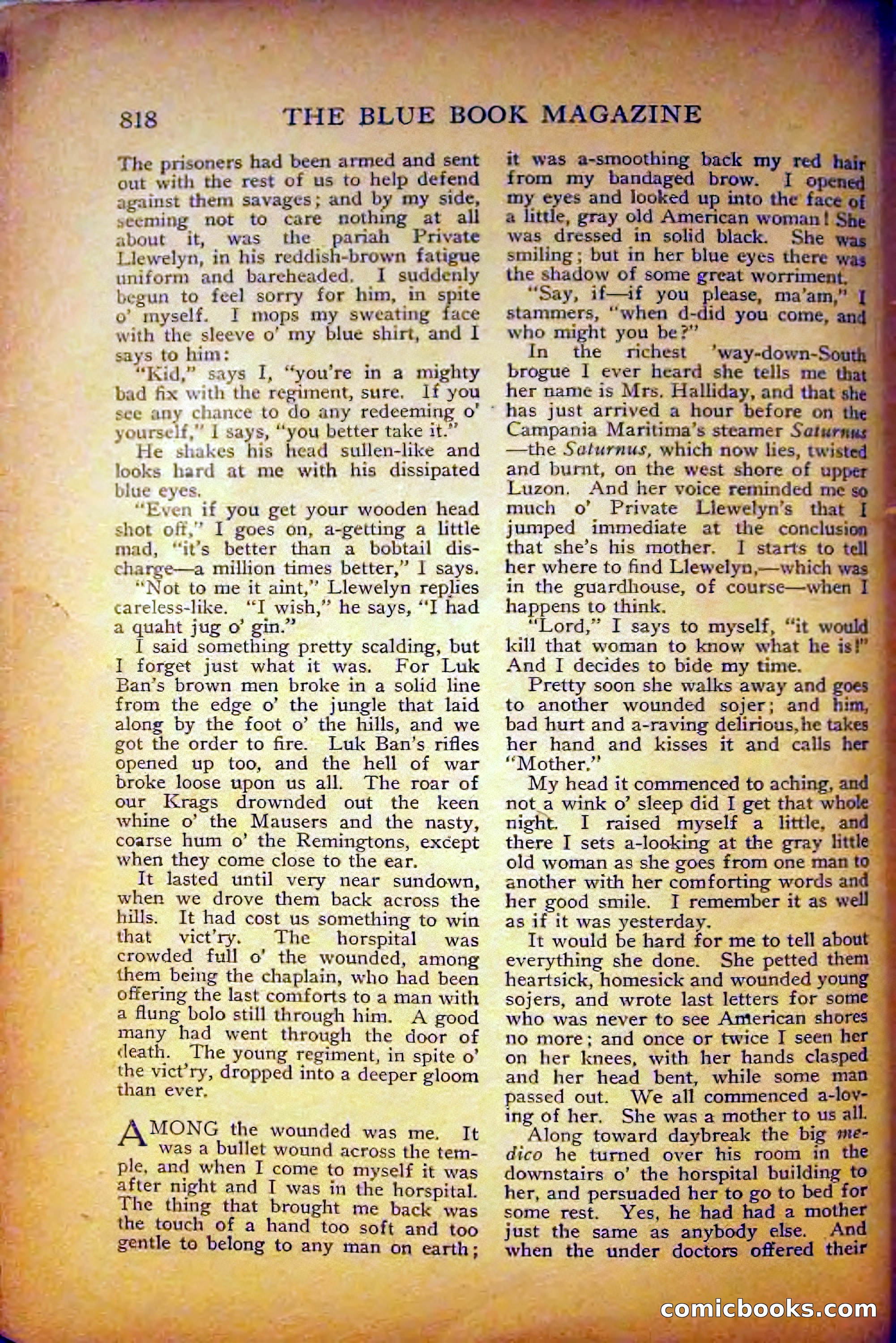 The Blue Book Magazine, August 1916 — page 104 of 260