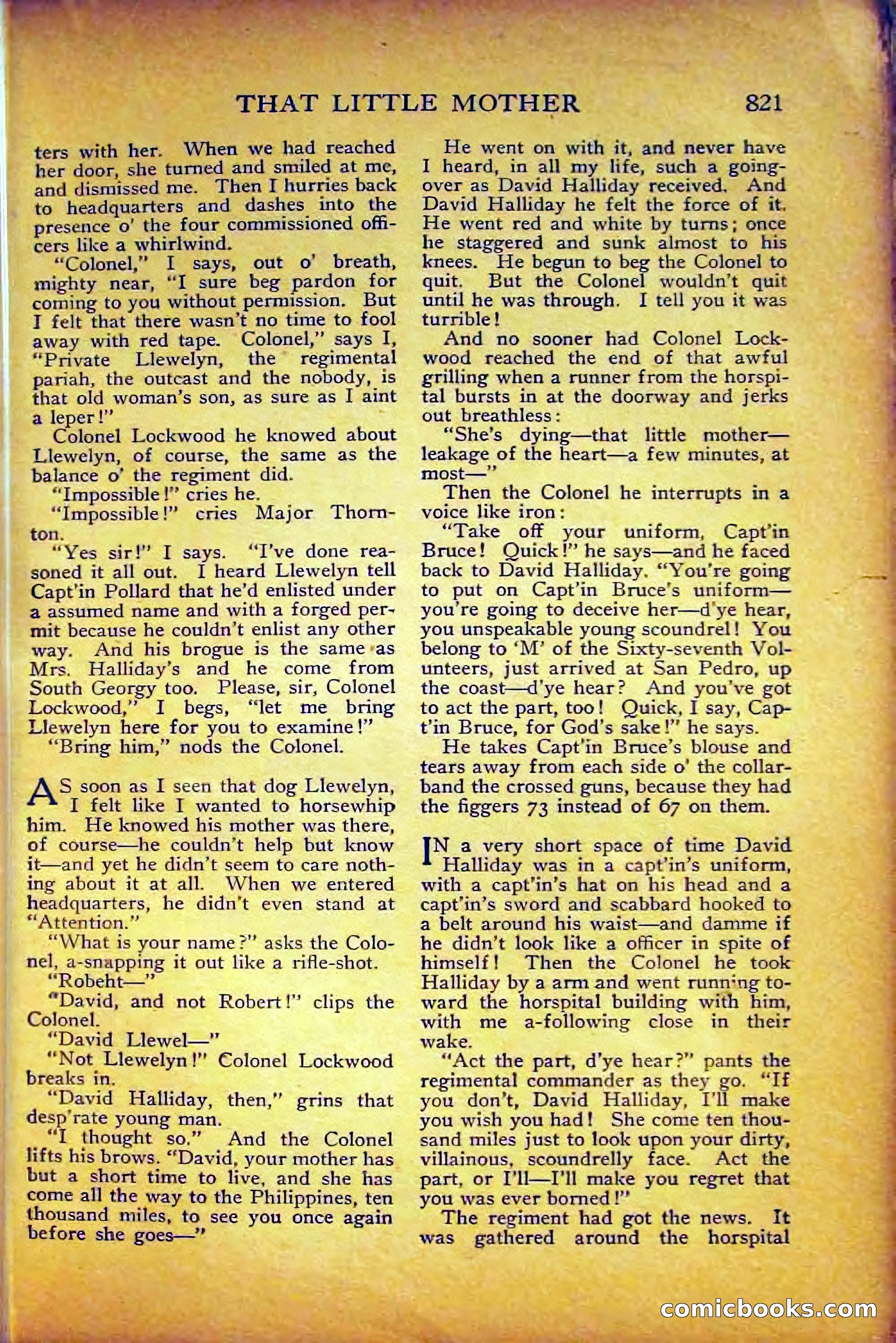 The Blue Book Magazine, August 1916 — page 107 of 260