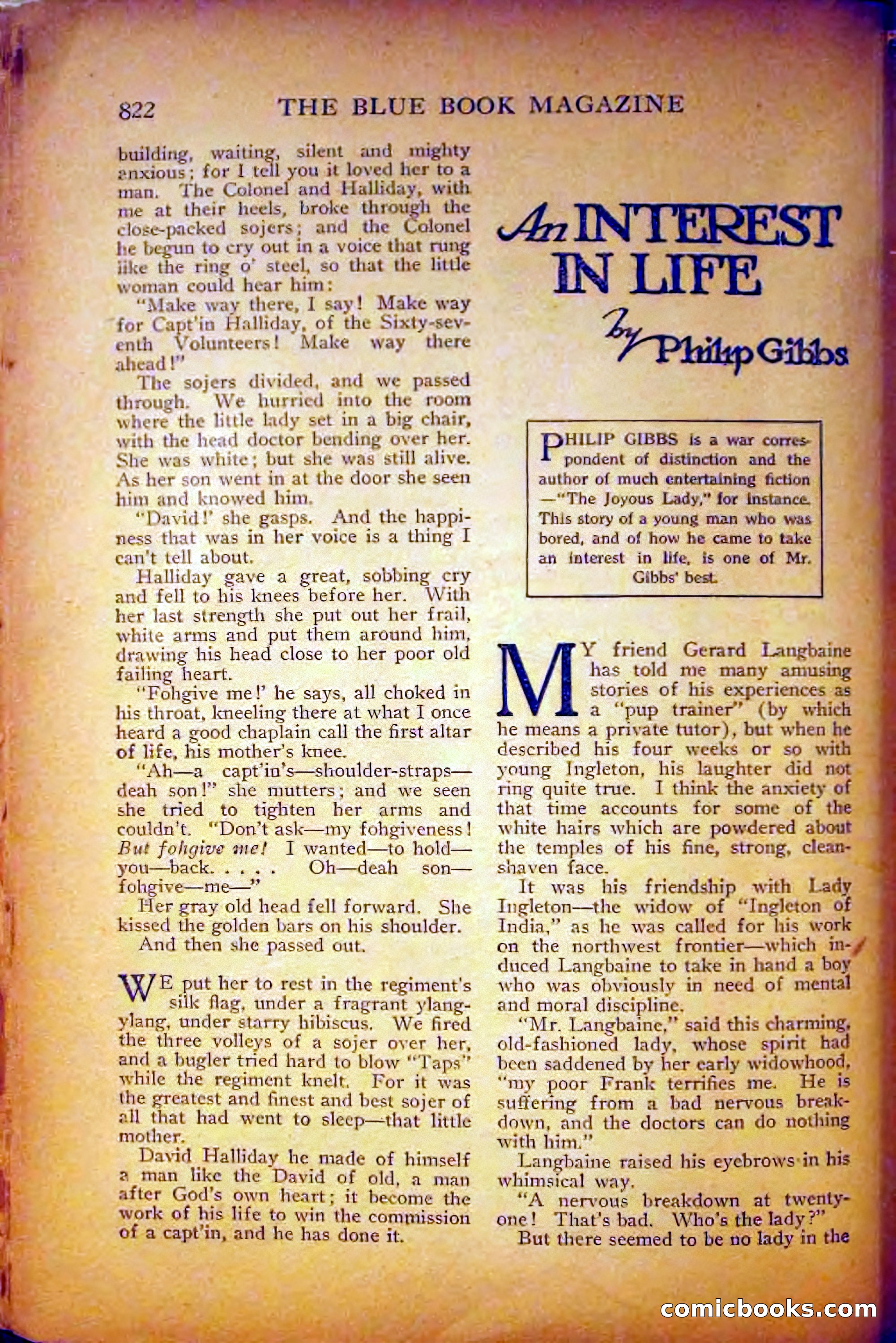 The Blue Book Magazine, August 1916 — page 108 of 260