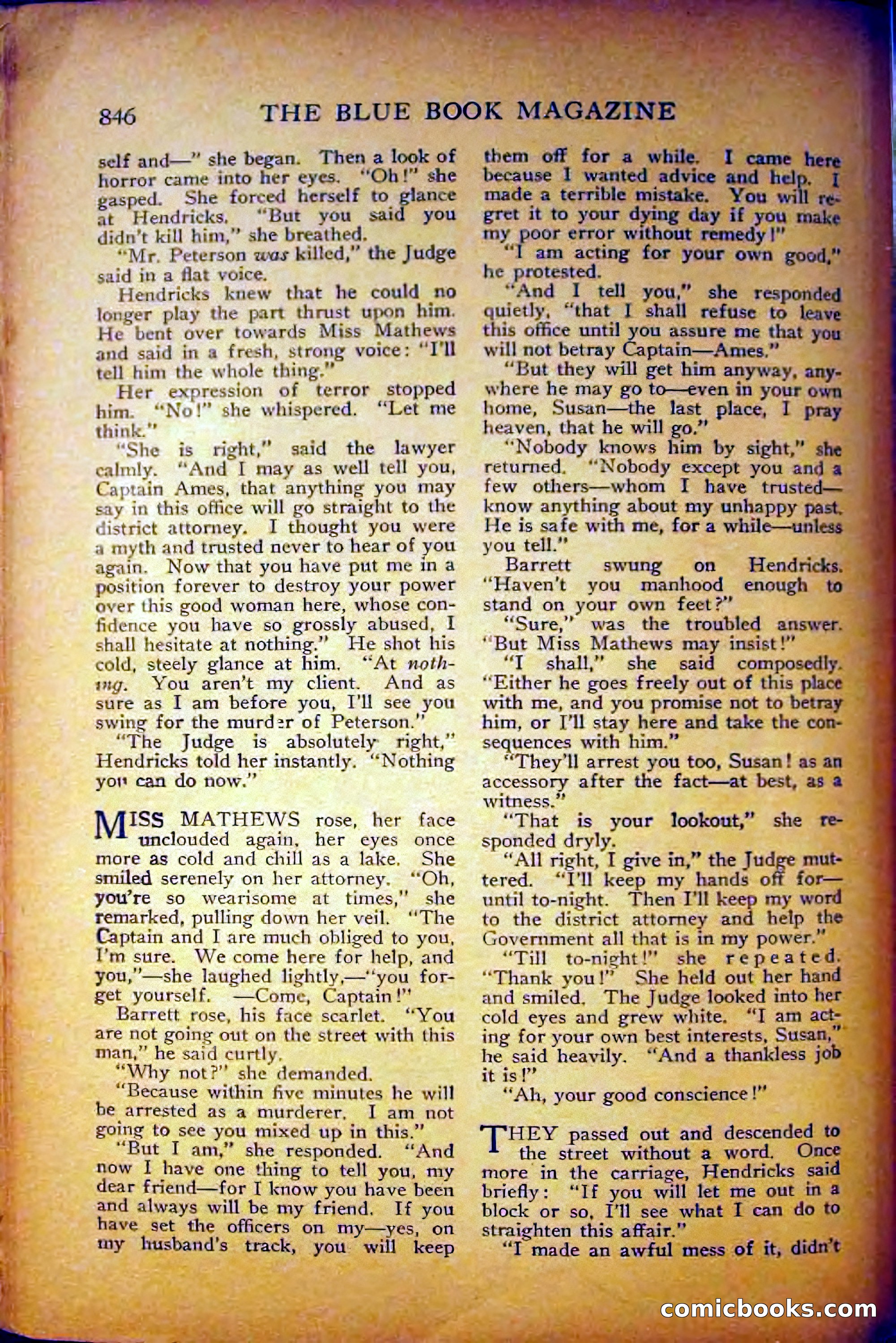 The Blue Book Magazine, August 1916 — page 132 of 260