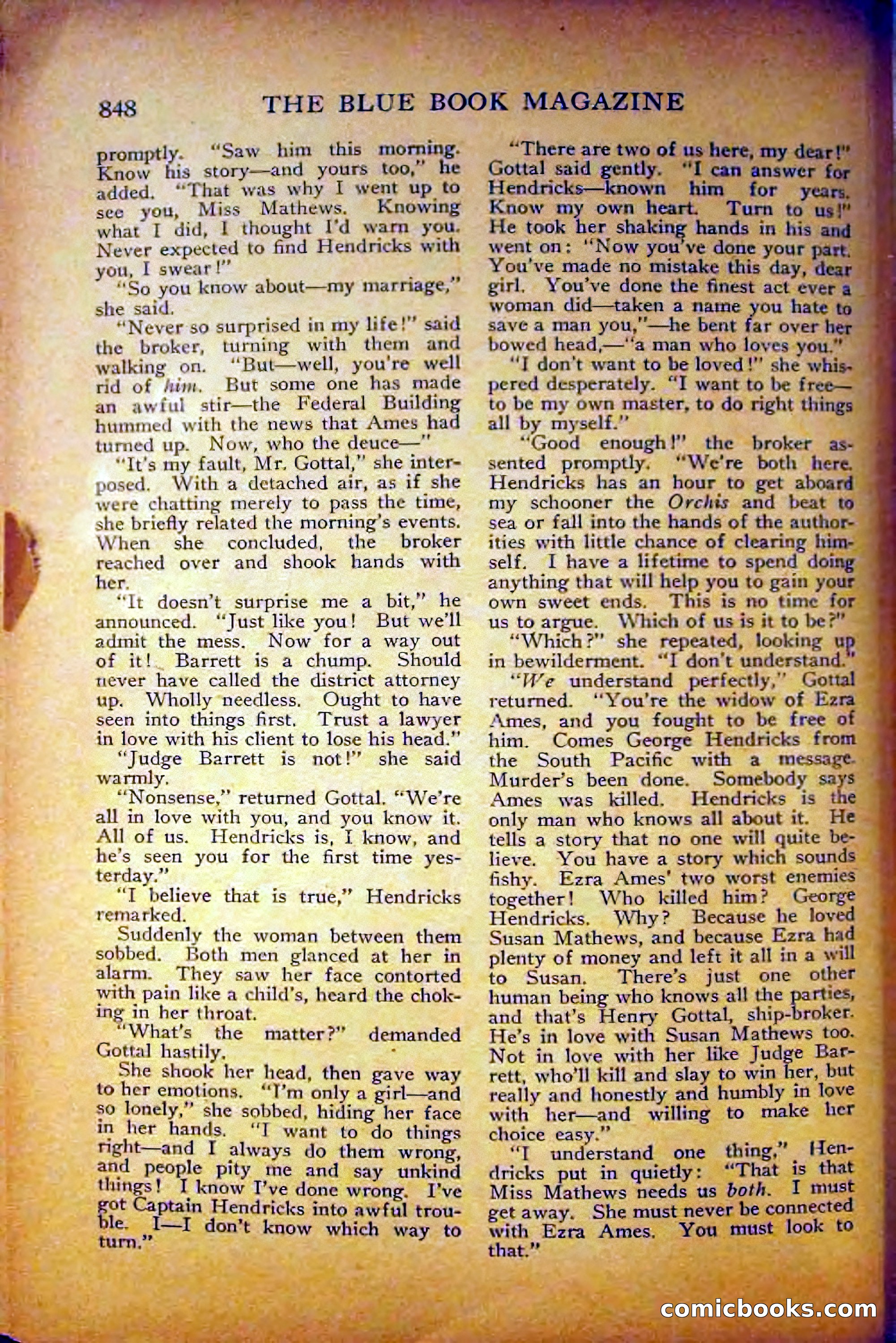 The Blue Book Magazine, August 1916 — page 134 of 260