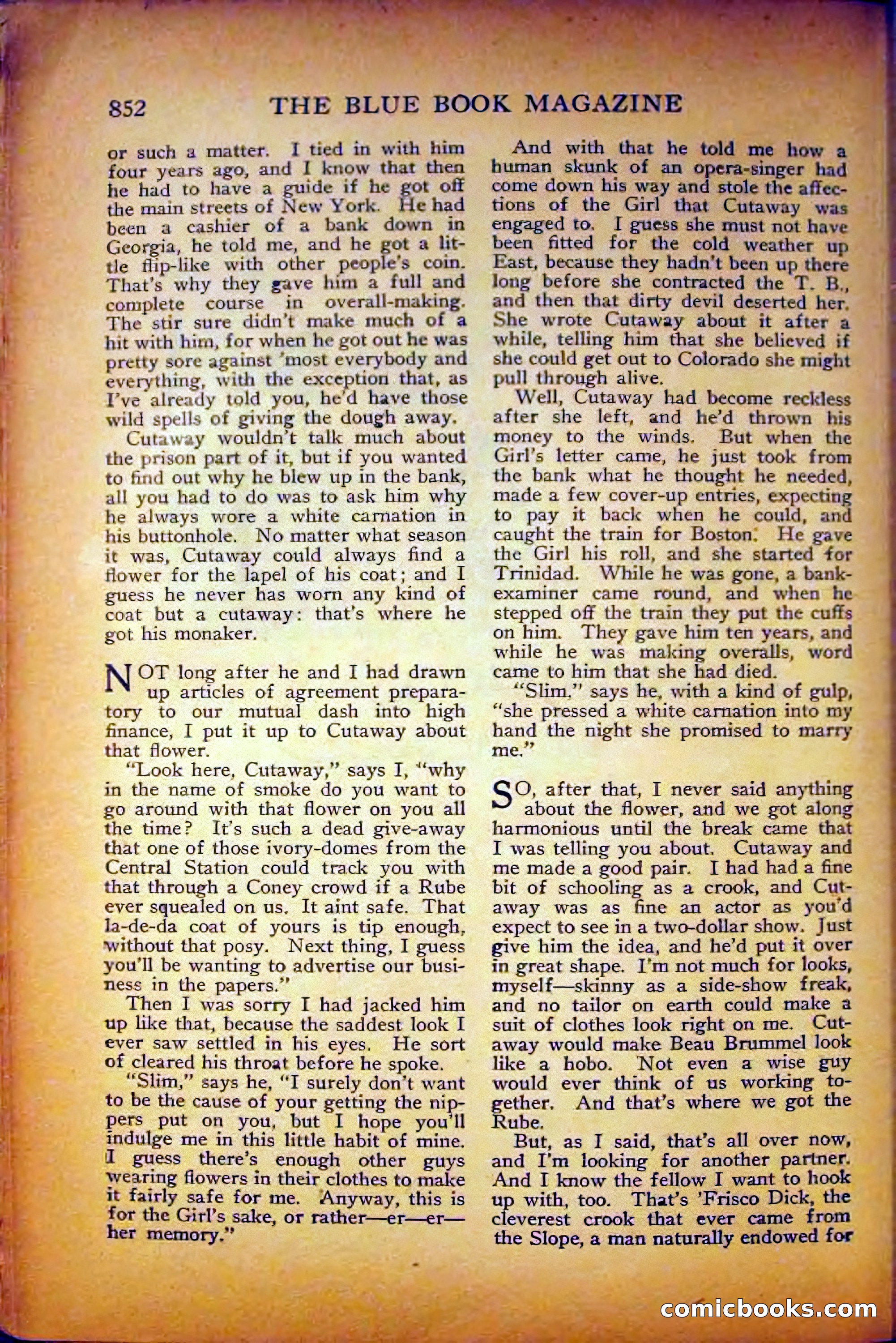The Blue Book Magazine, August 1916 — page 138 of 260