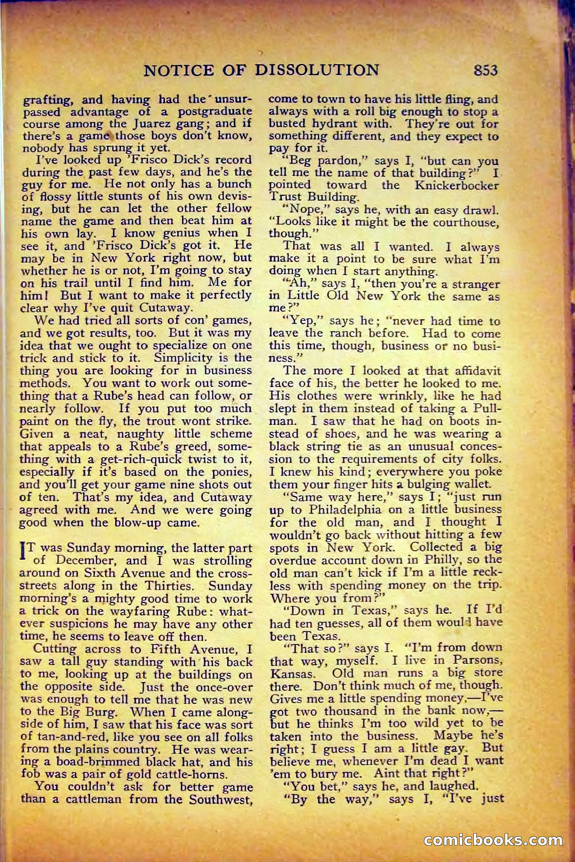 The Blue Book Magazine, August 1916 — page 139 of 260