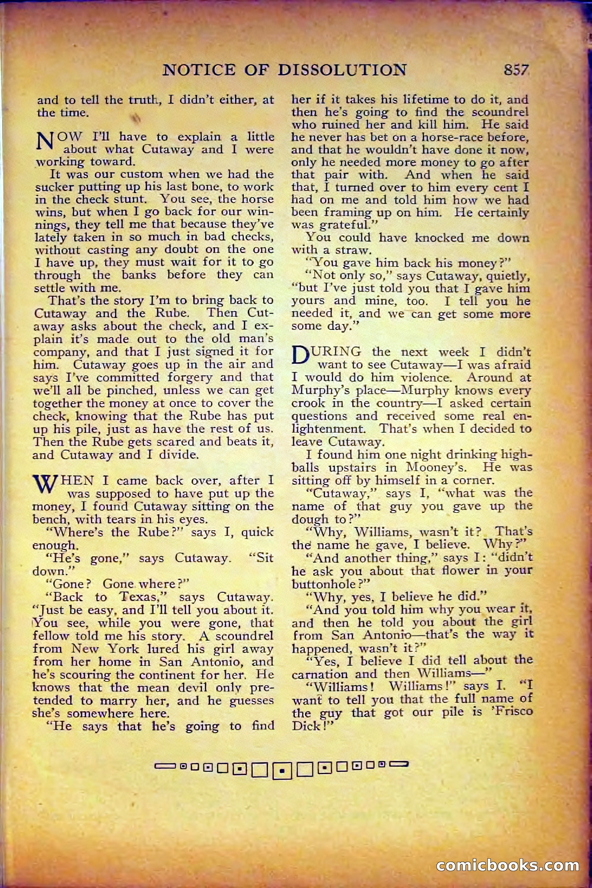 The Blue Book Magazine, August 1916 — page 143 of 260