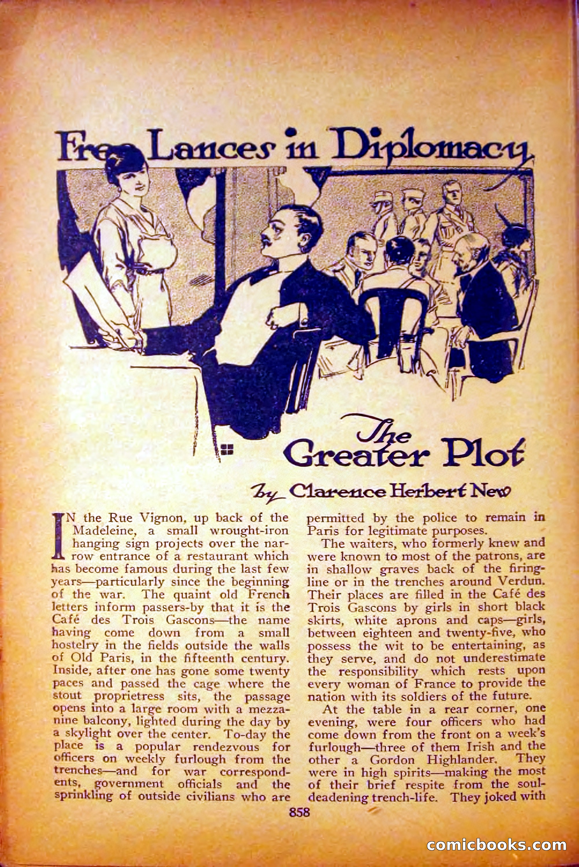 The Blue Book Magazine, August 1916 — page 144 of 260