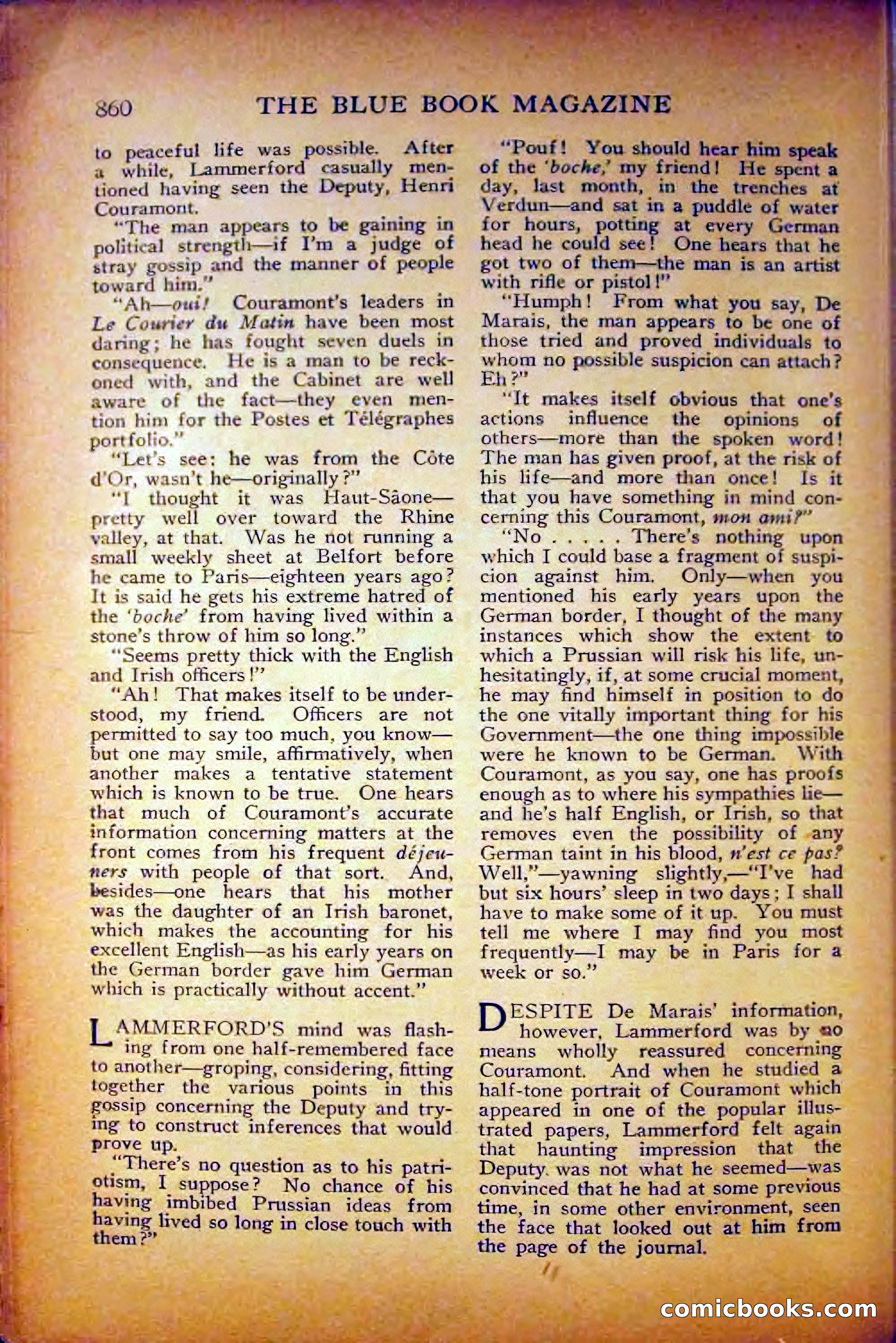 The Blue Book Magazine, August 1916 — page 146 of 260