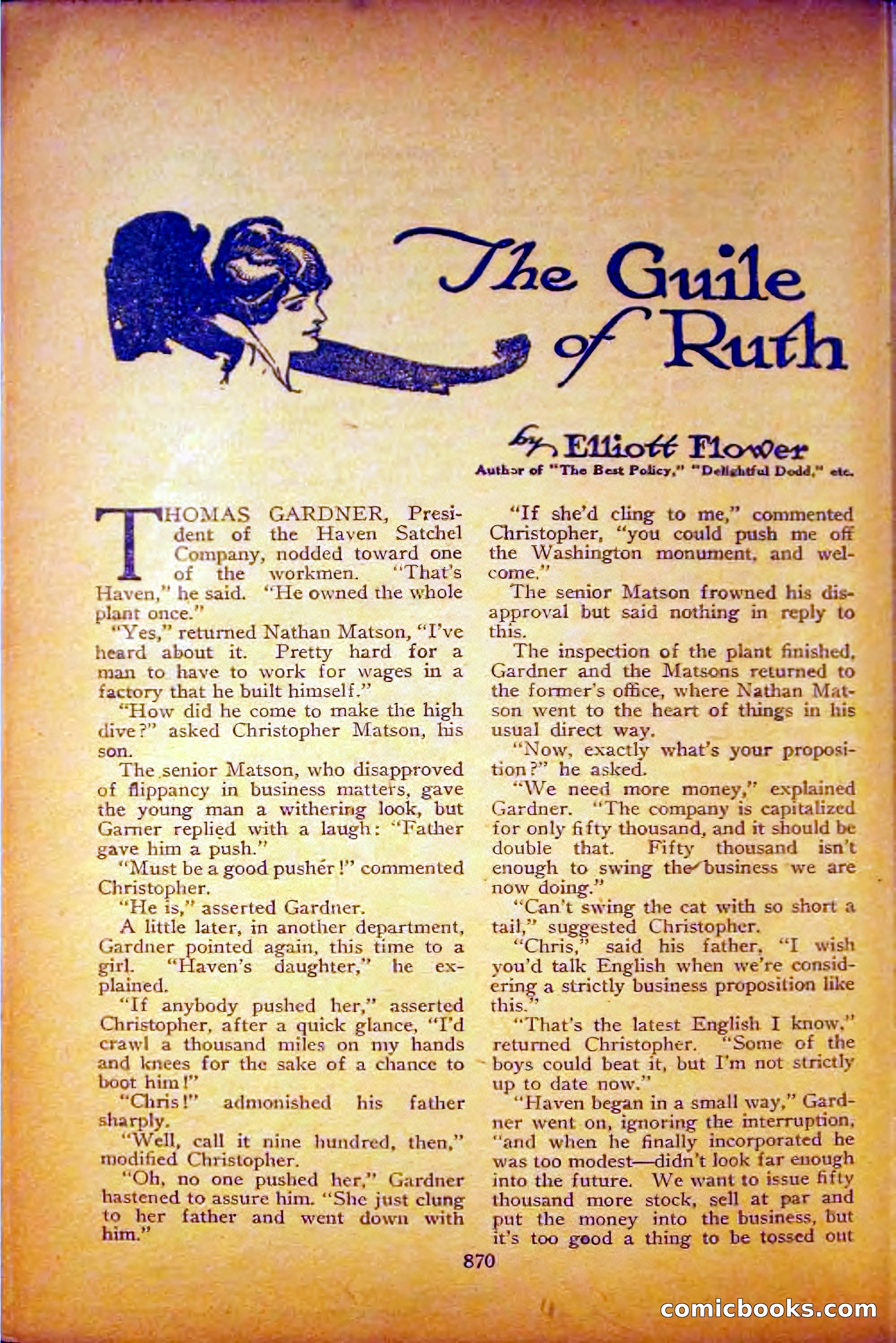 The Blue Book Magazine, August 1916 — page 156 of 260