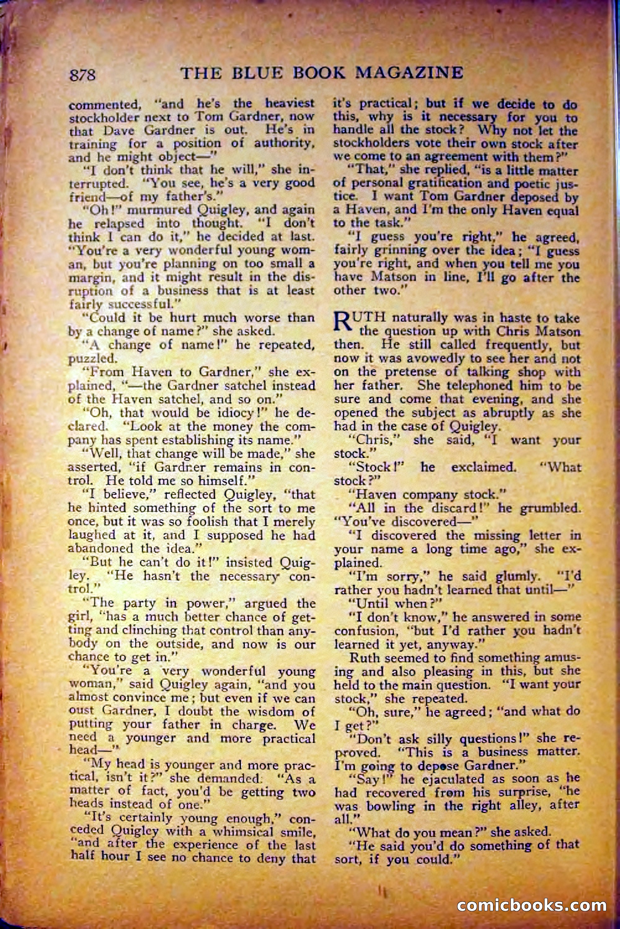 The Blue Book Magazine, August 1916 — page 164 of 260