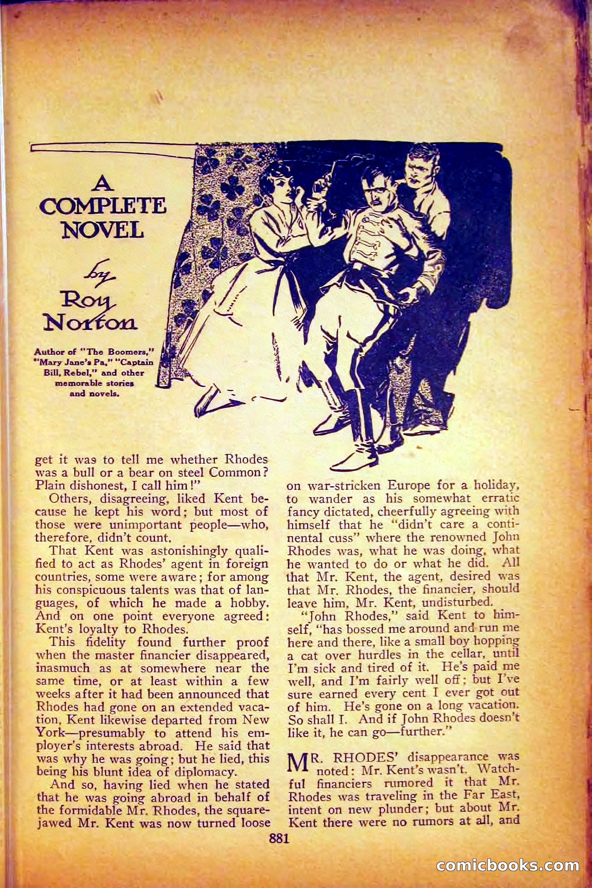 The Blue Book Magazine, August 1916 — page 167 of 260