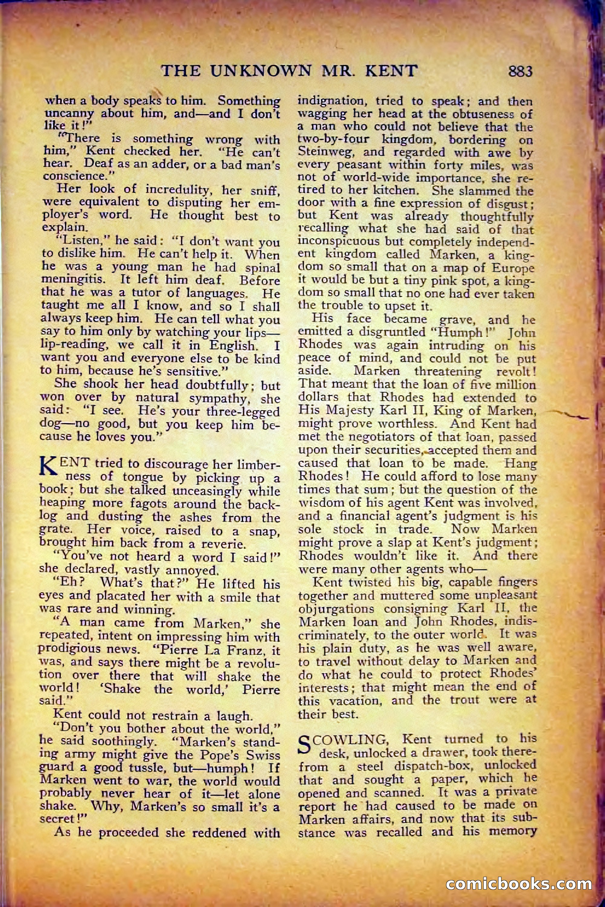 The Blue Book Magazine, August 1916 — page 169 of 260
