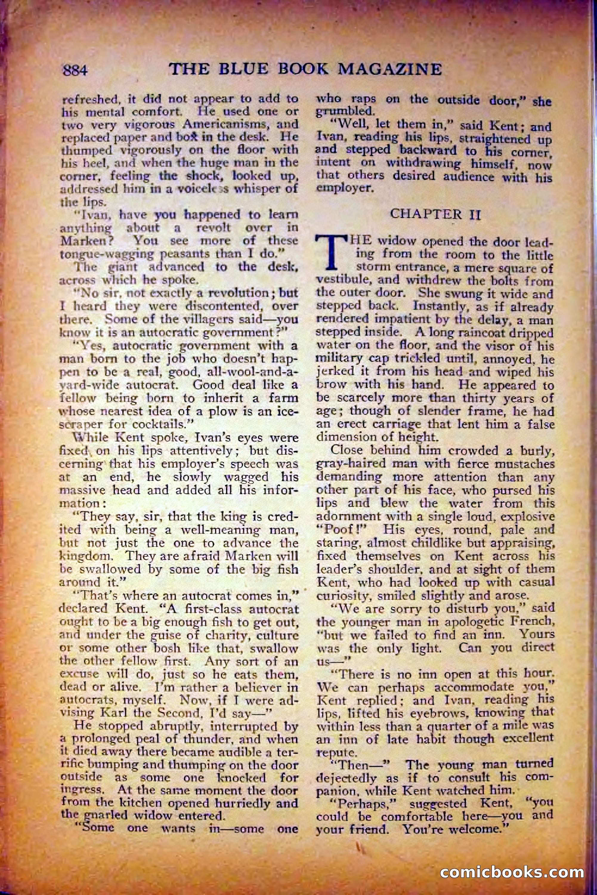 The Blue Book Magazine, August 1916 — page 170 of 260