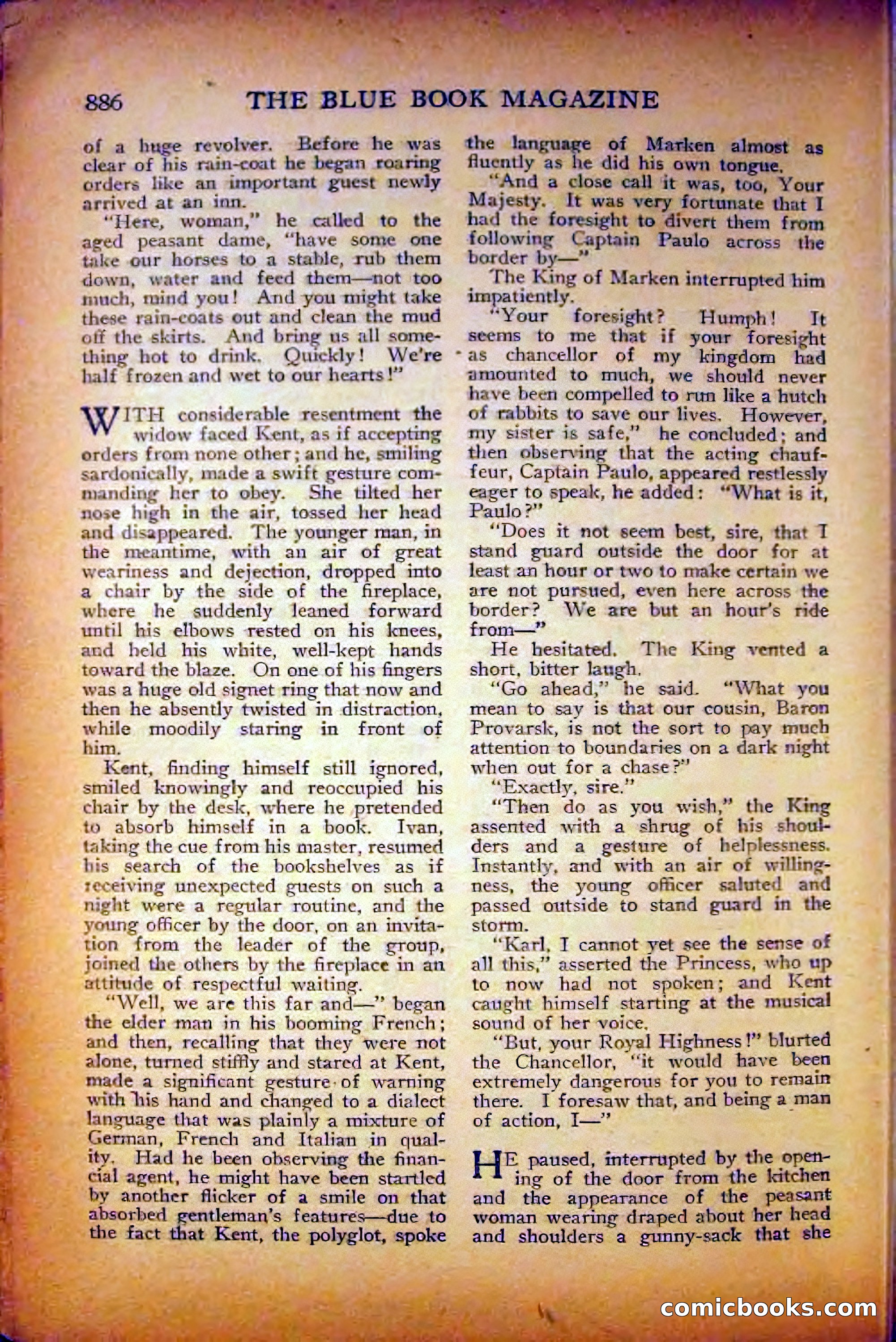 The Blue Book Magazine, August 1916 — page 172 of 260