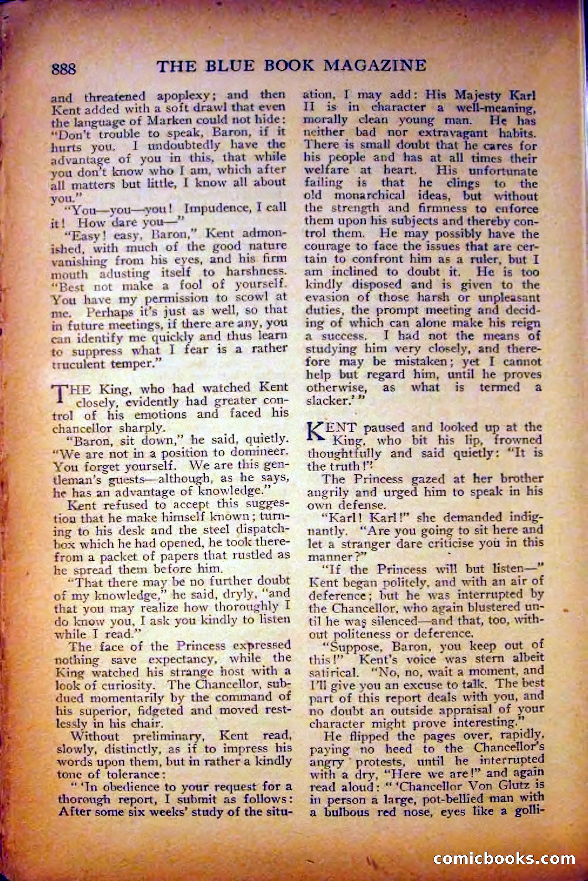 The Blue Book Magazine, August 1916 — page 174 of 260