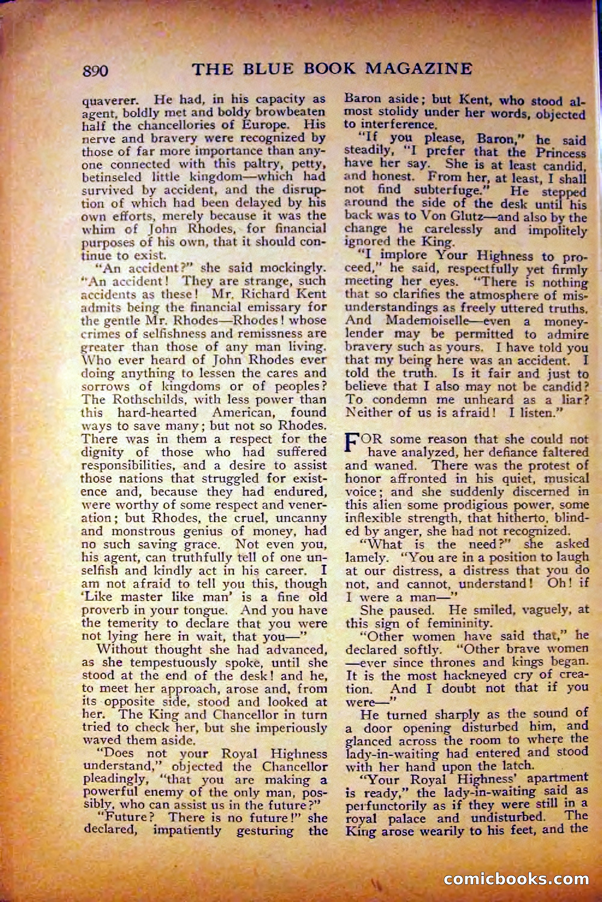 The Blue Book Magazine, August 1916 — page 176 of 260