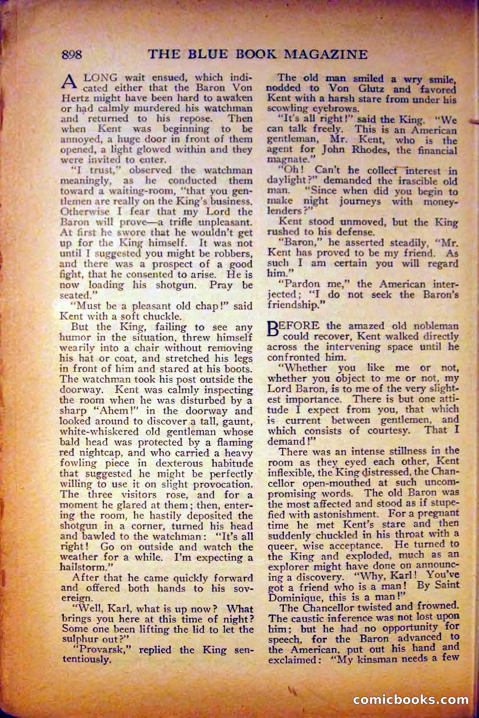 The Blue Book Magazine, August 1916 — page 184 of 260