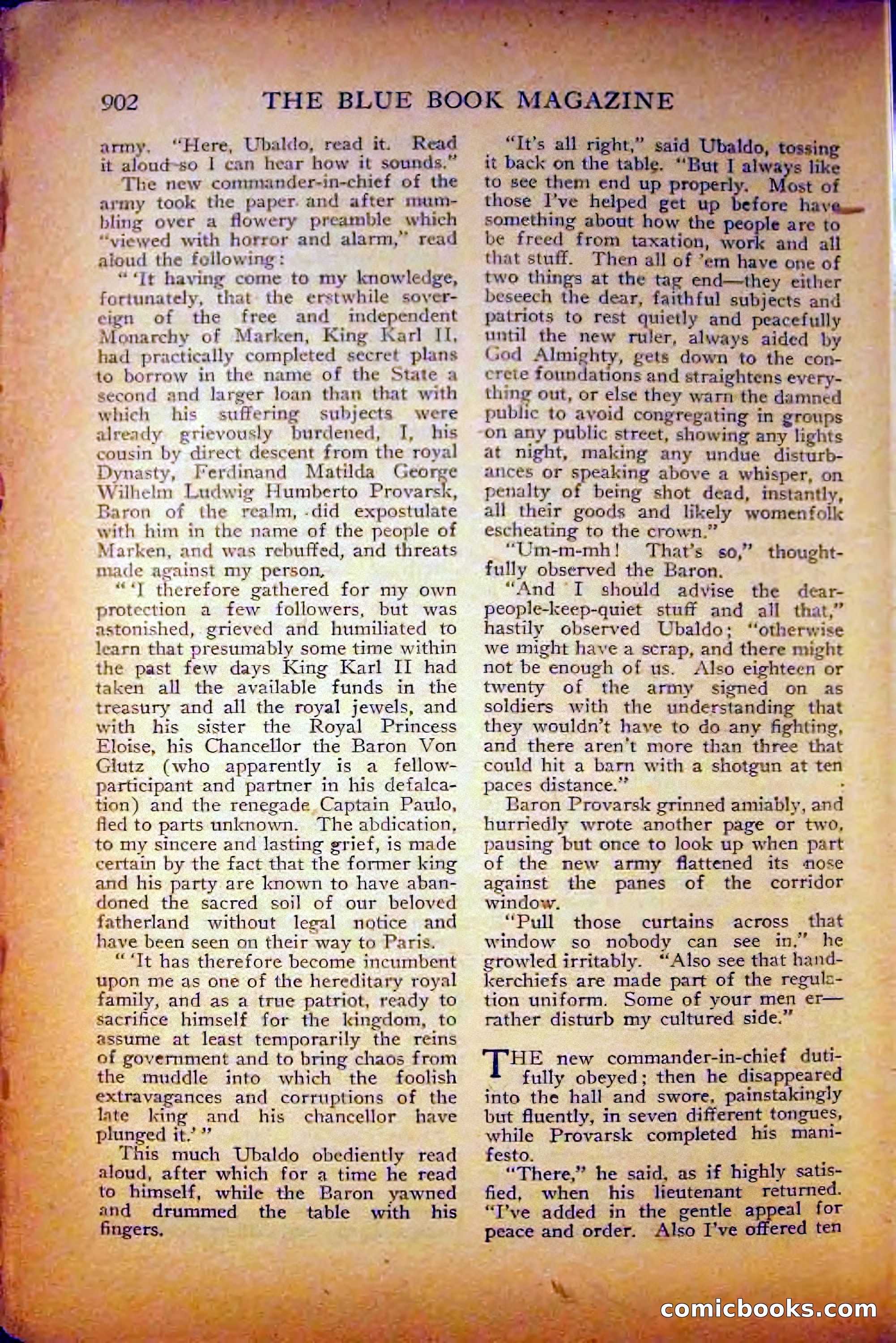 The Blue Book Magazine, August 1916 — page 188 of 260