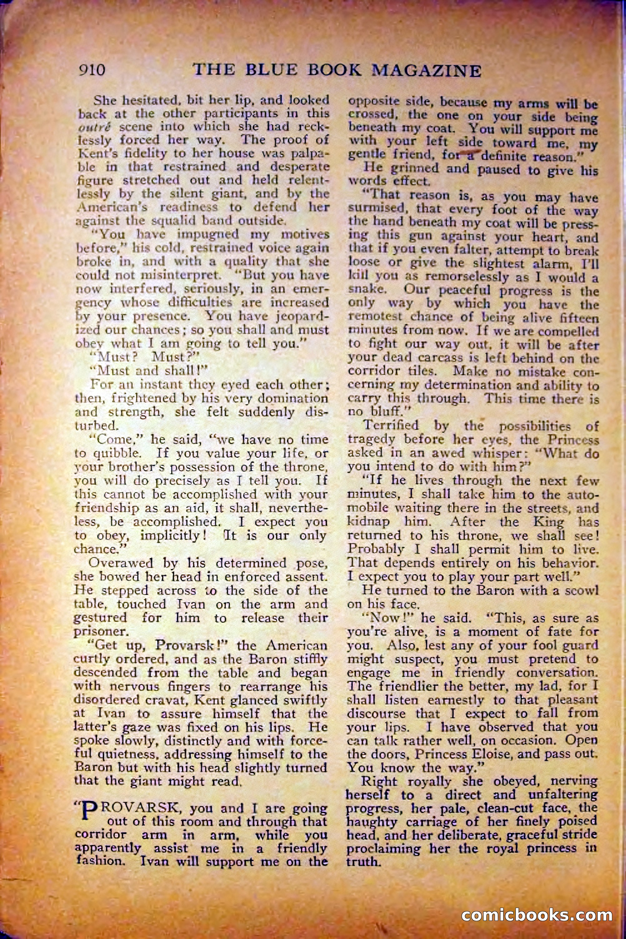The Blue Book Magazine, August 1916 — page 196 of 260