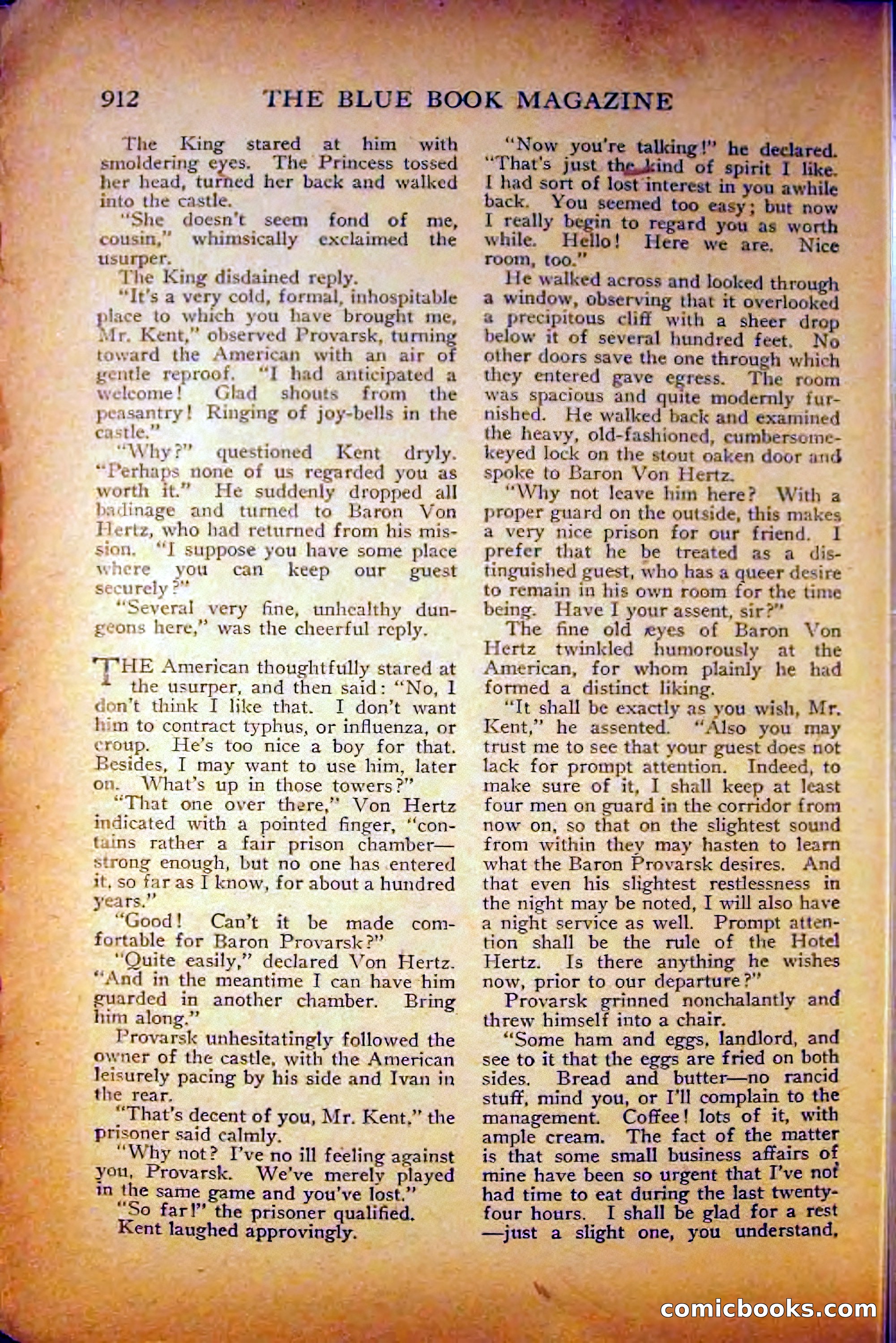 The Blue Book Magazine, August 1916 — page 198 of 260