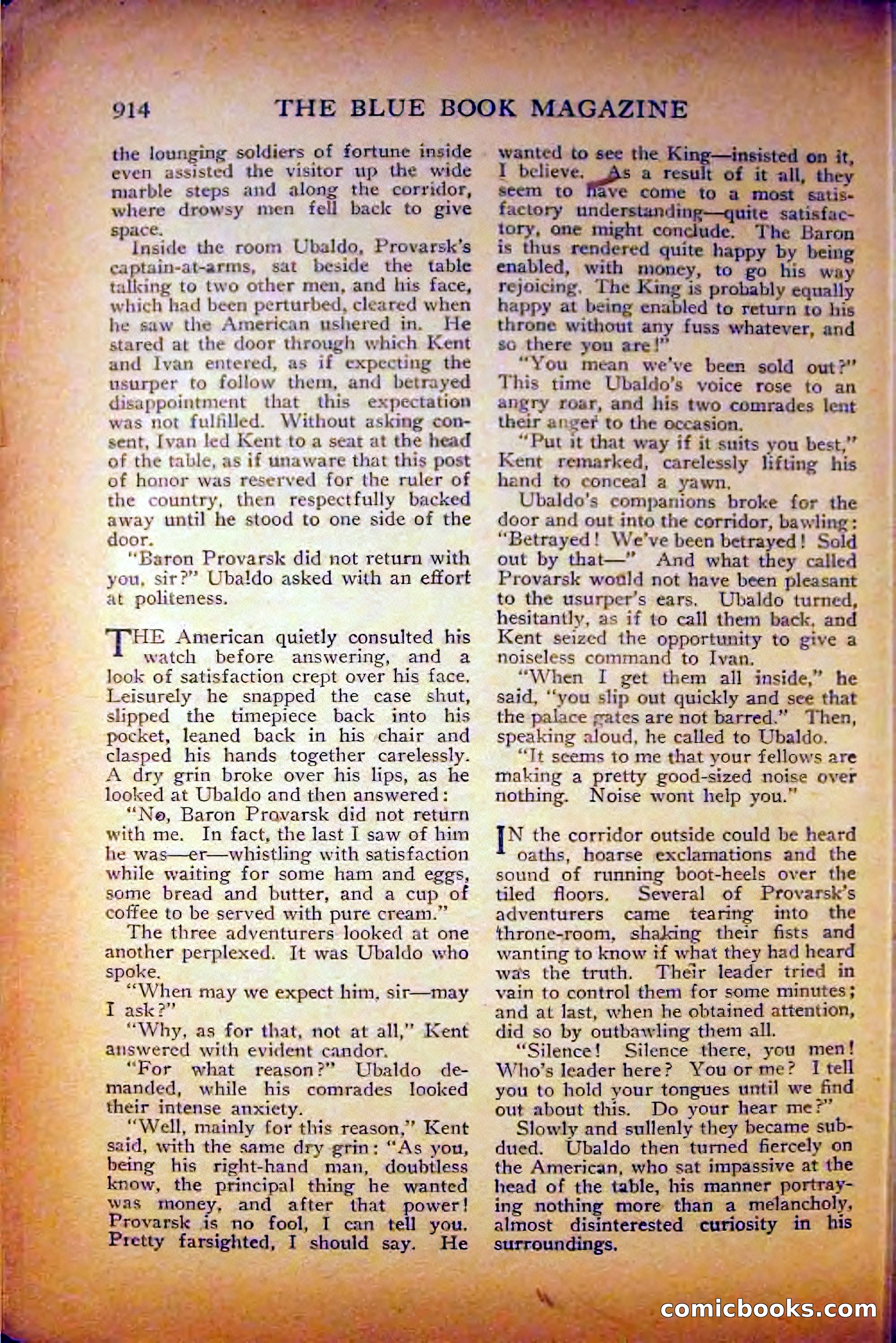 The Blue Book Magazine, August 1916 — page 200 of 260