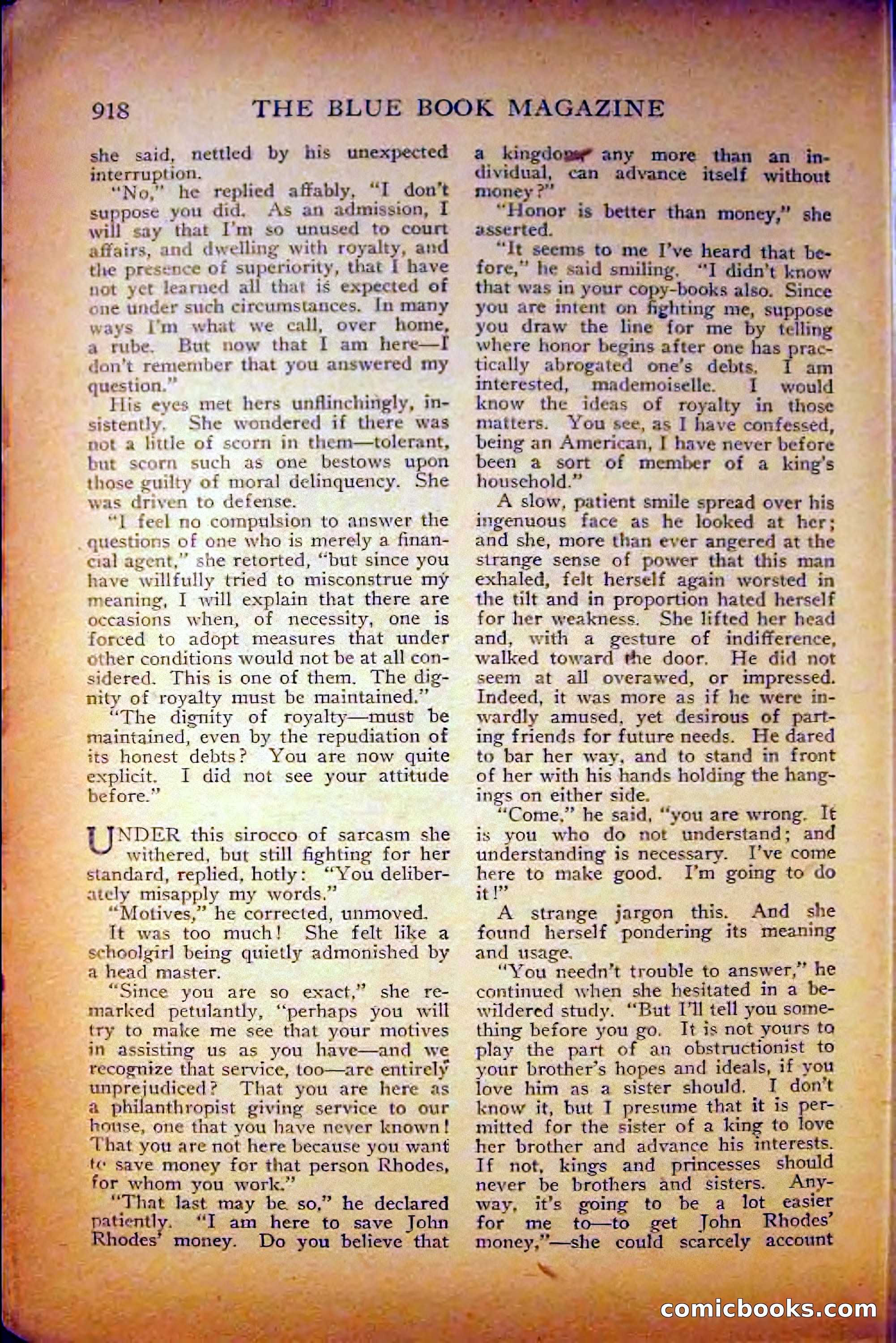 The Blue Book Magazine, August 1916 — page 204 of 260