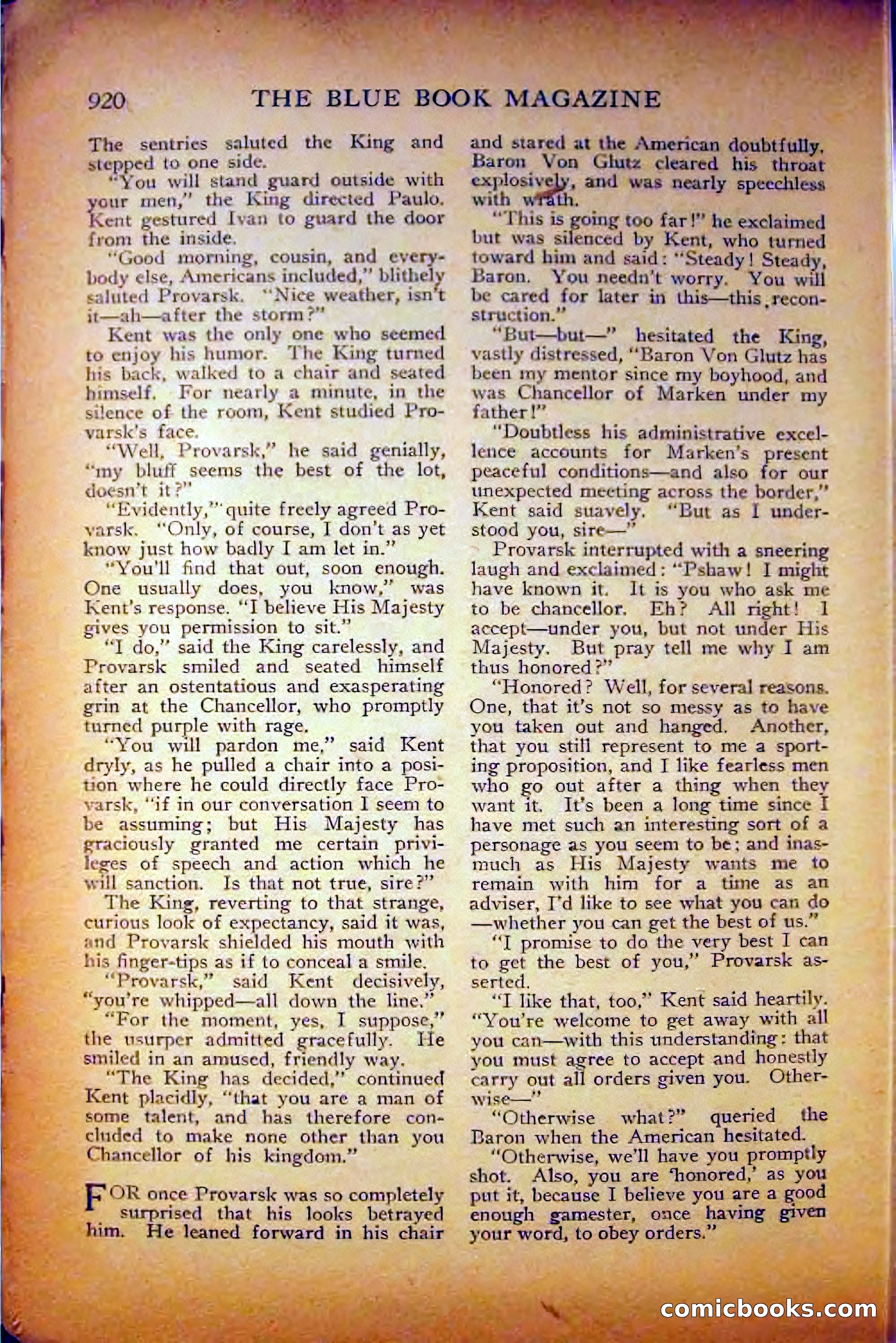 The Blue Book Magazine, August 1916 — page 206 of 260