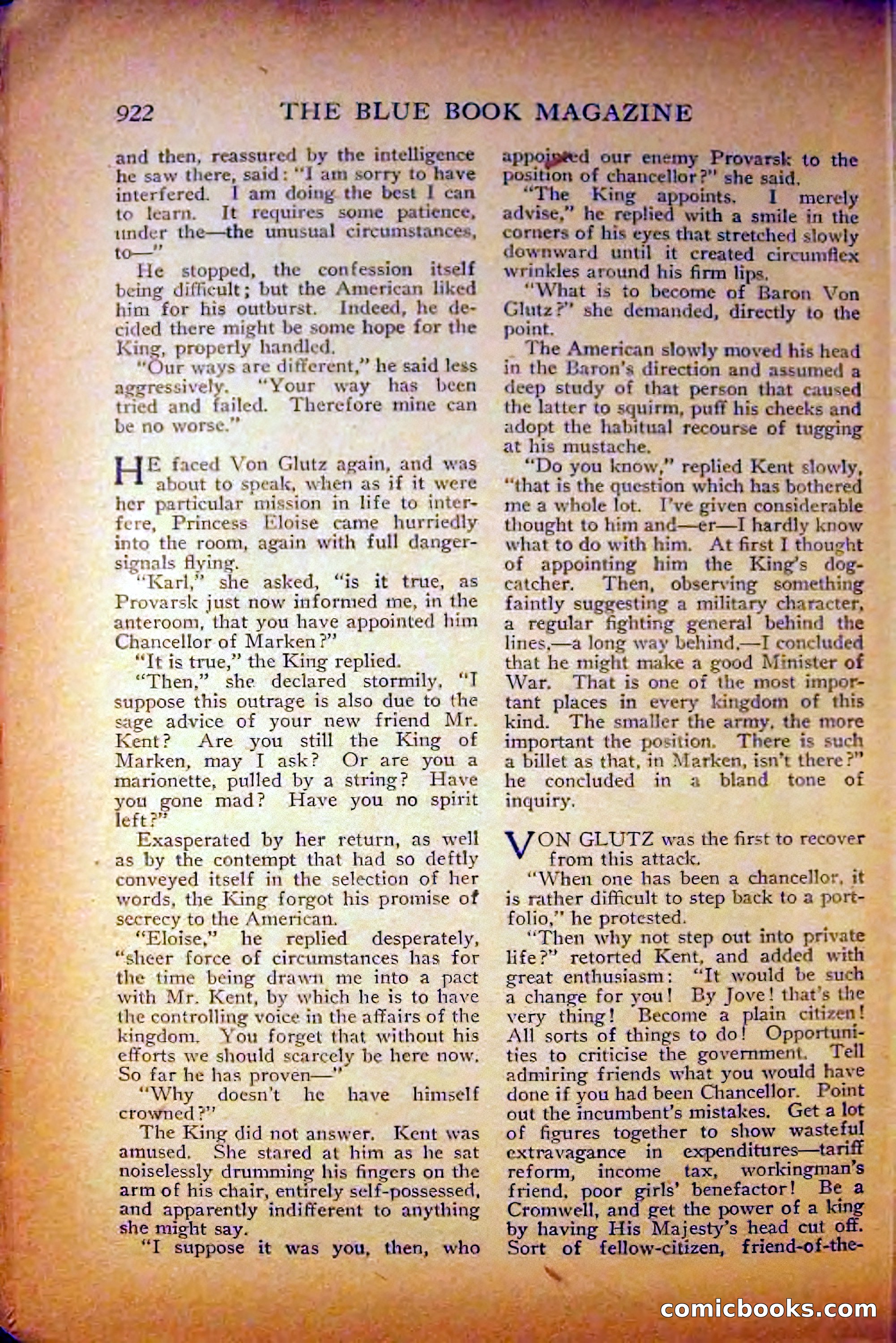 The Blue Book Magazine, August 1916 — page 208 of 260