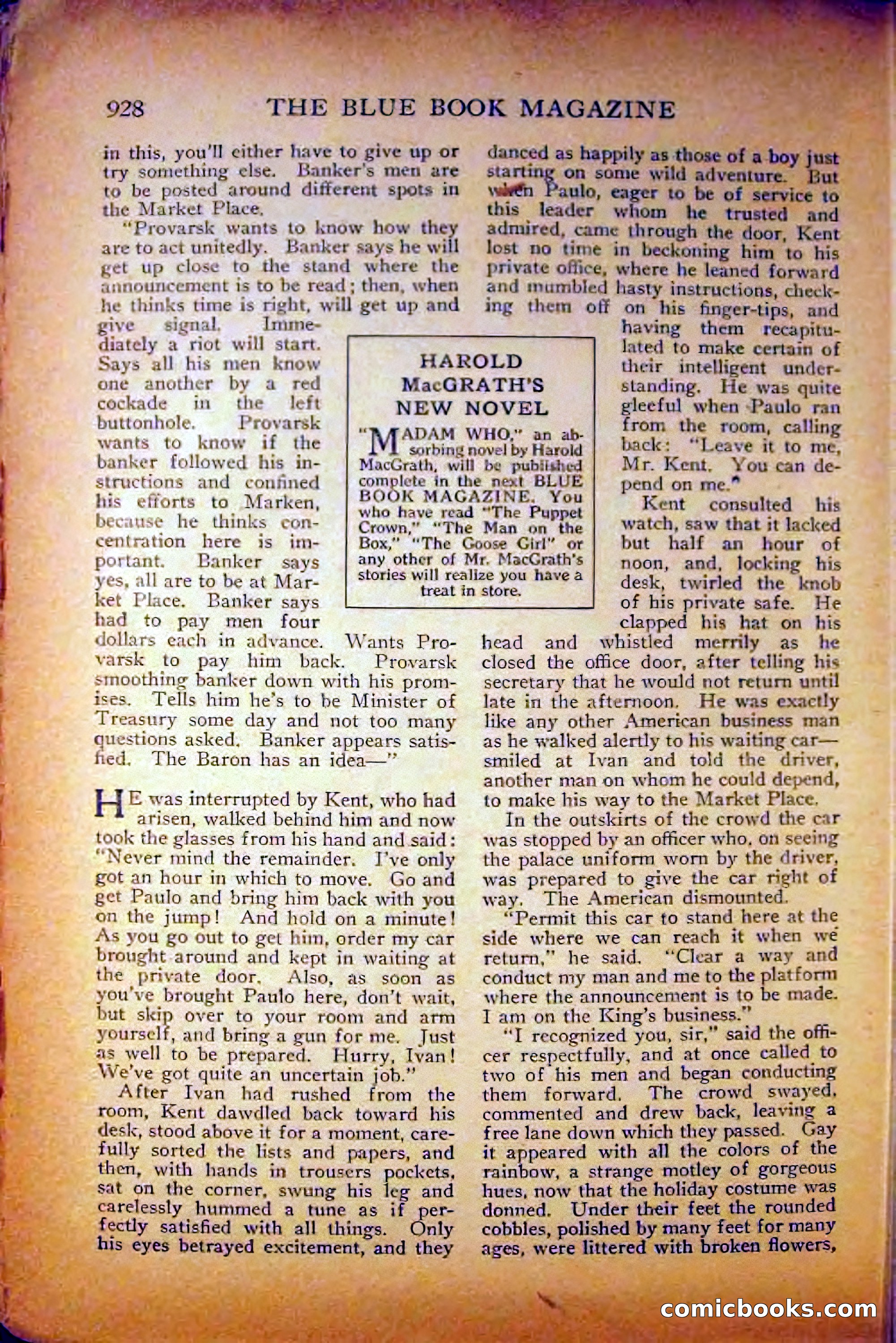 The Blue Book Magazine, August 1916 — page 214 of 260
