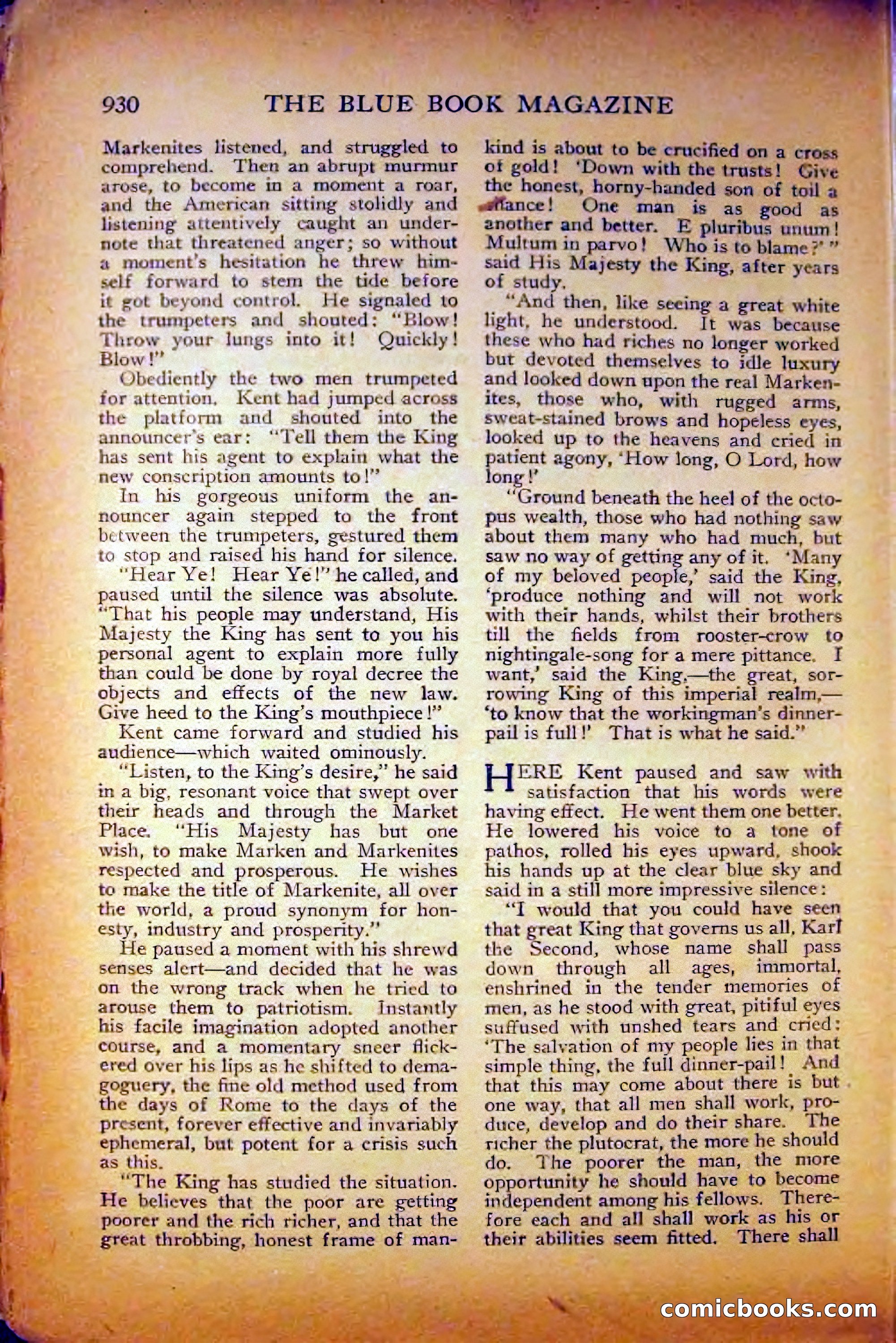 The Blue Book Magazine, August 1916 — page 216 of 260