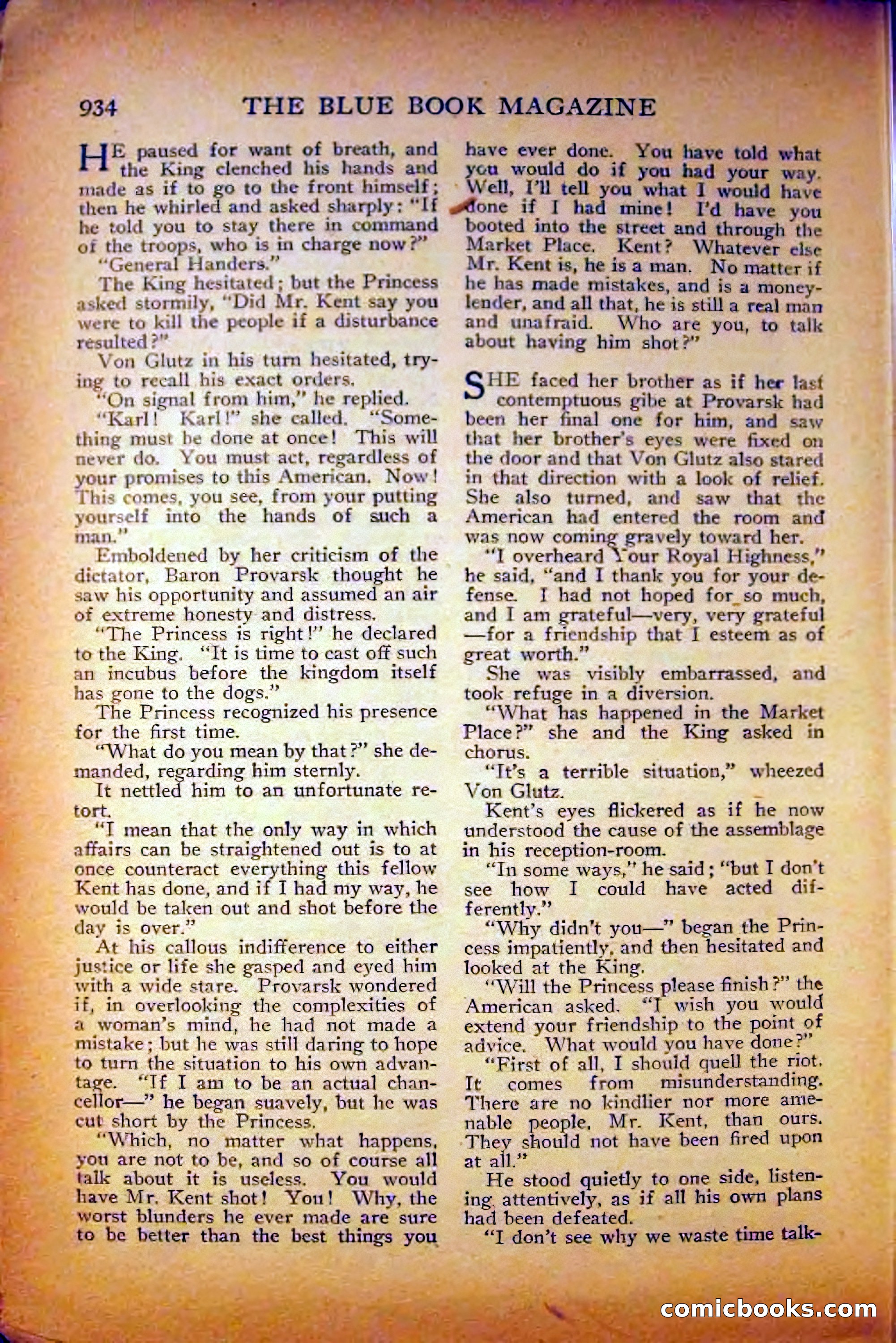 The Blue Book Magazine, August 1916 — page 220 of 260