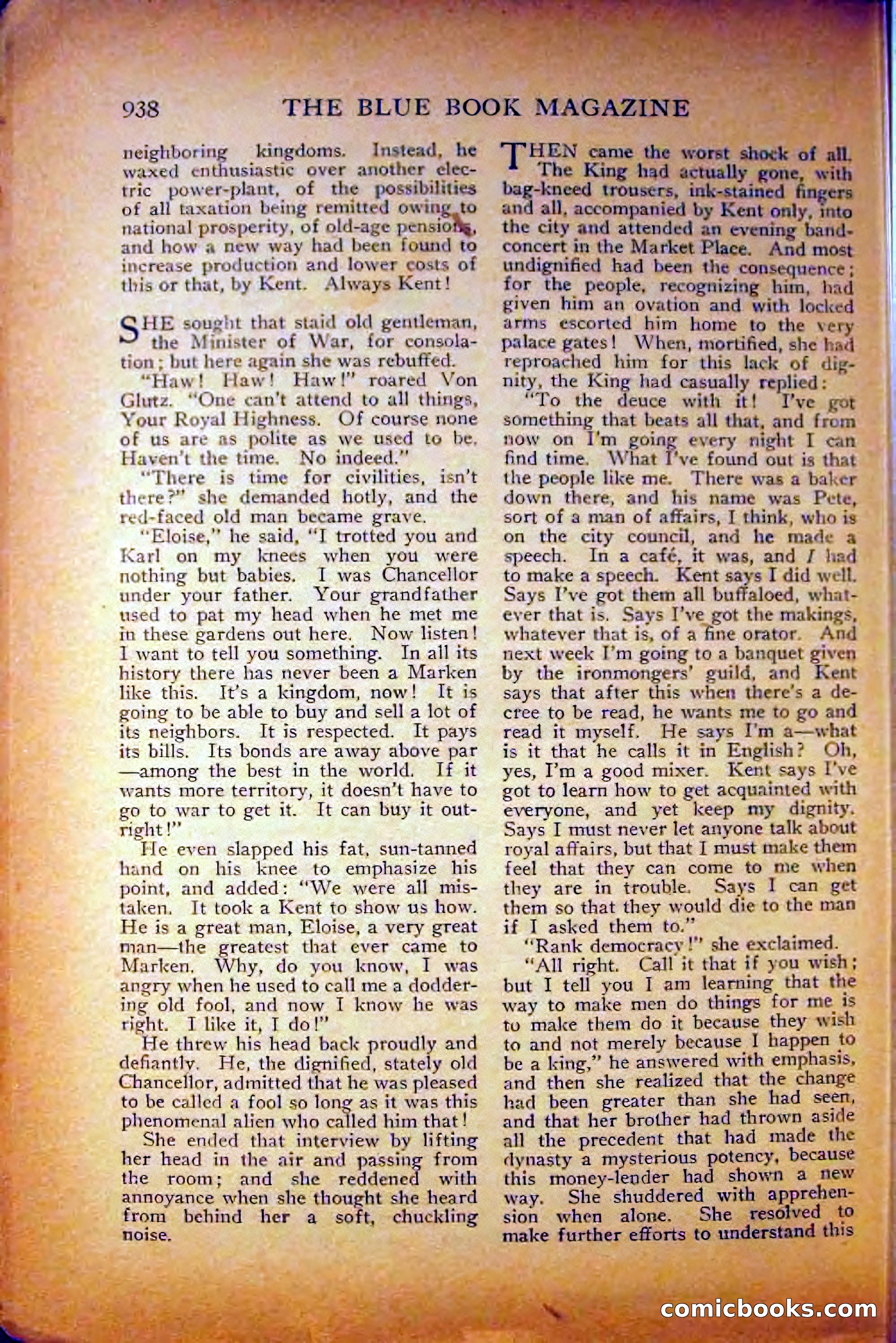 The Blue Book Magazine, August 1916 — page 224 of 260