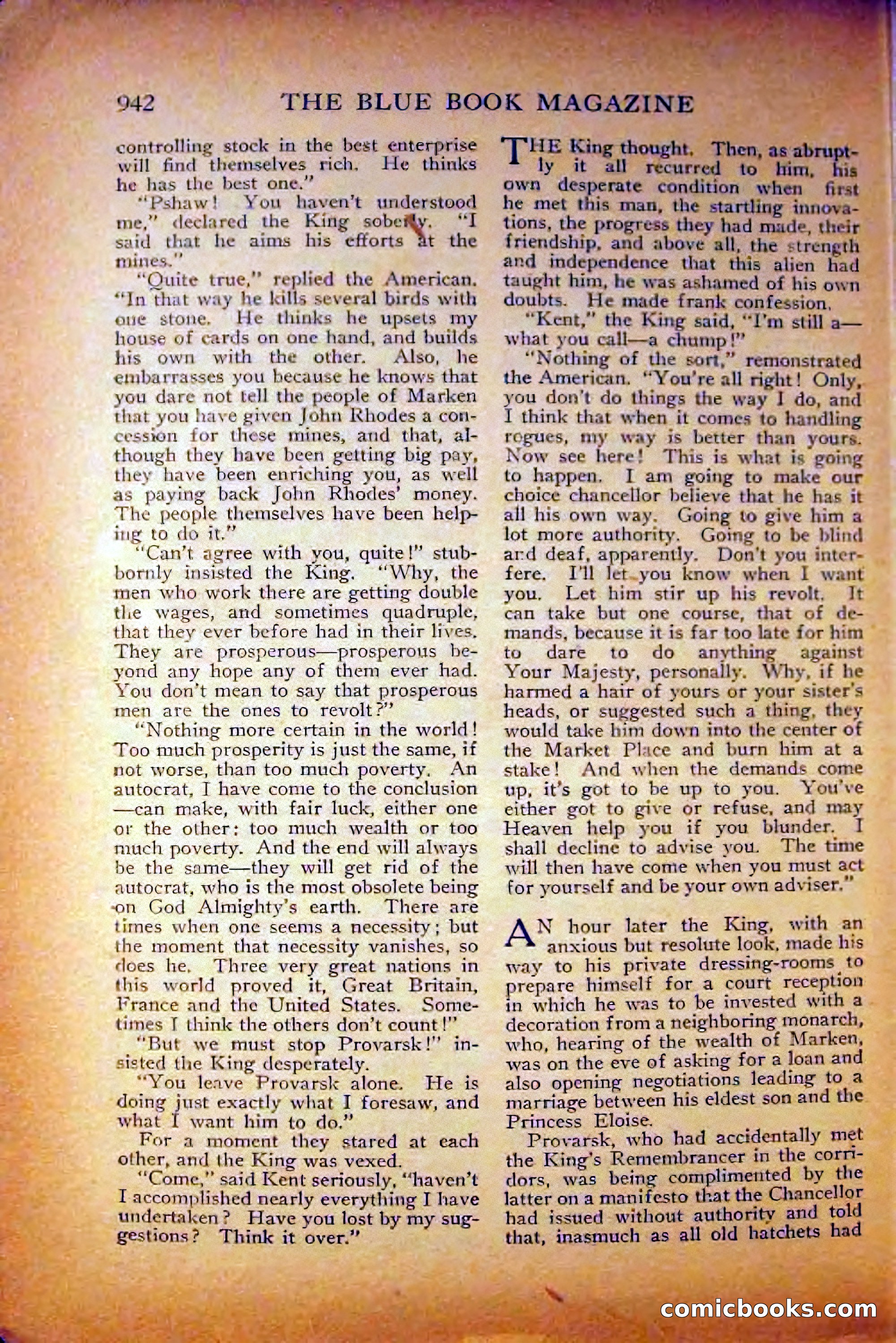 The Blue Book Magazine, August 1916 — page 228 of 260