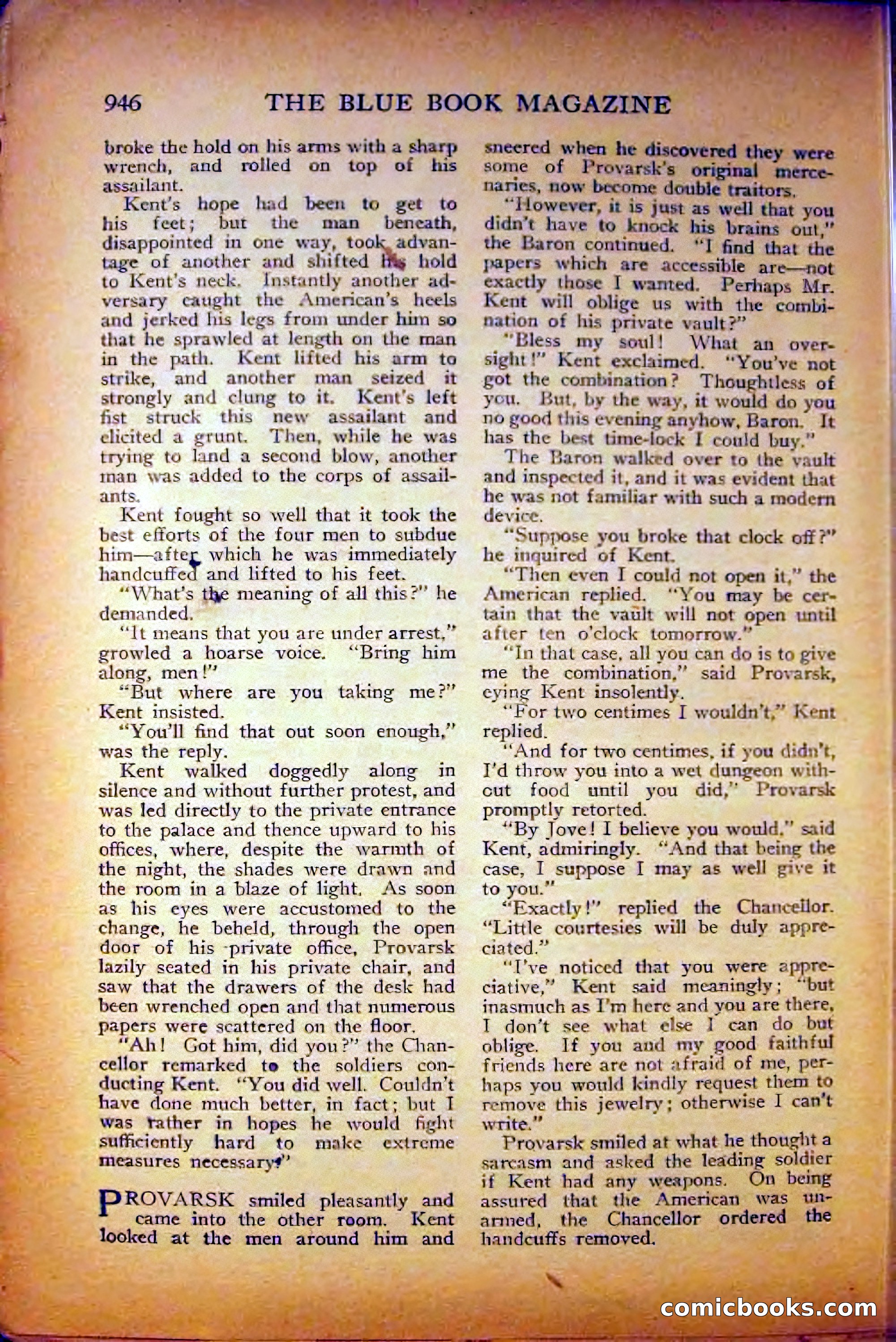 The Blue Book Magazine, August 1916 — page 232 of 260