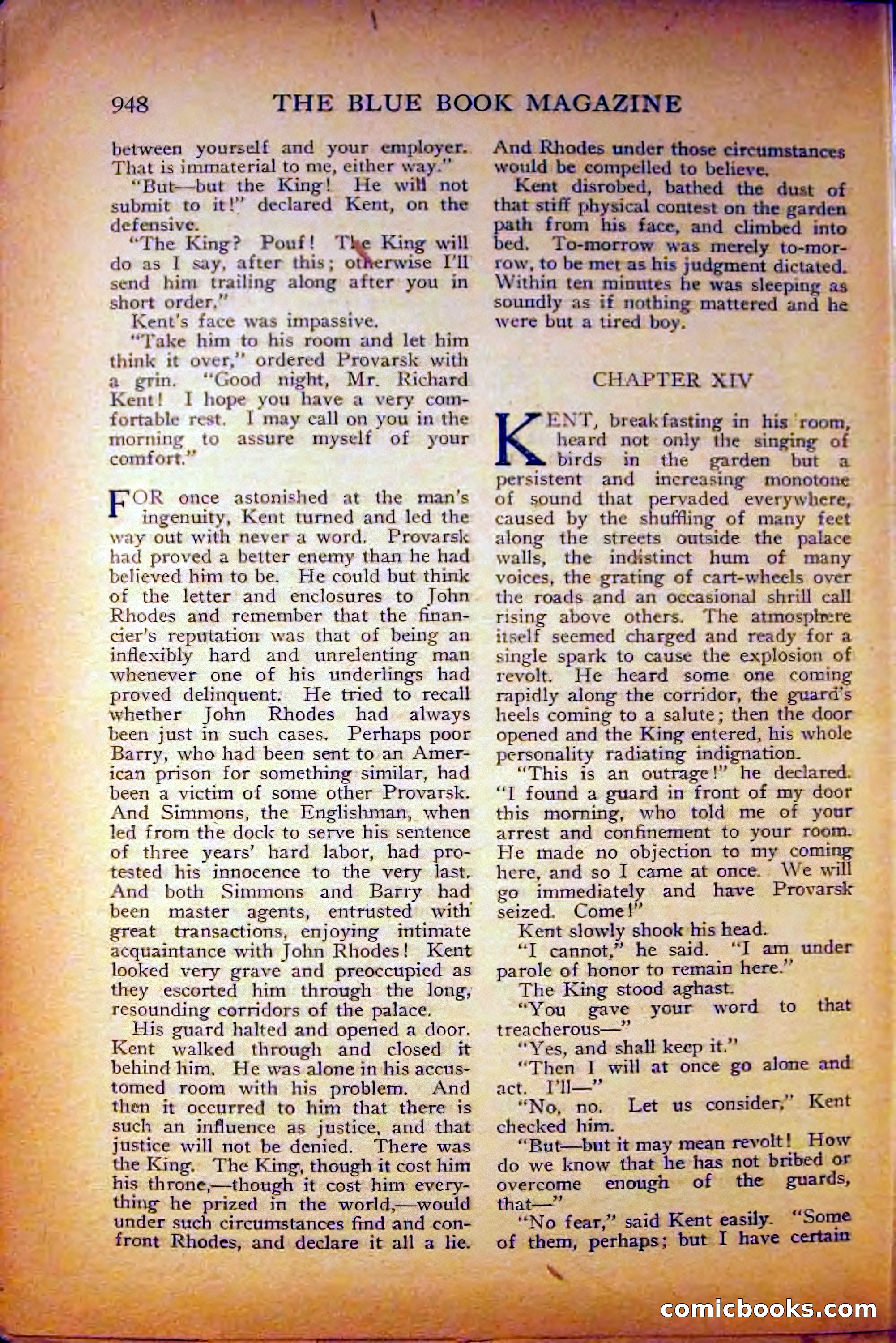 The Blue Book Magazine, August 1916 — page 234 of 260