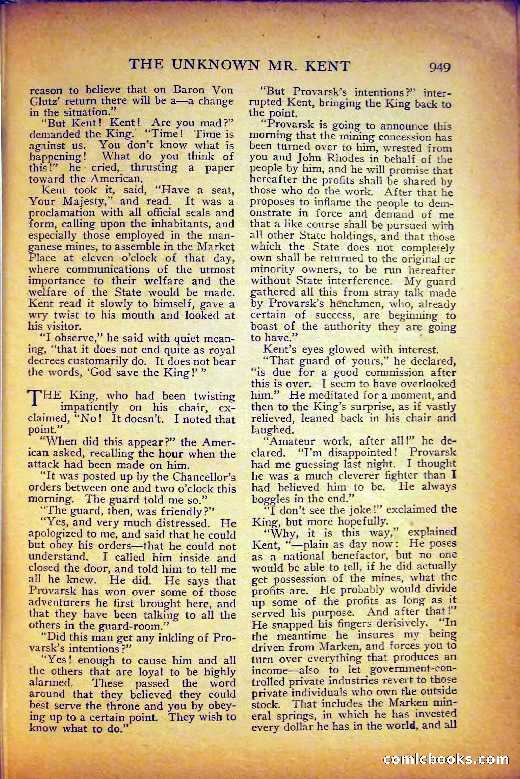 The Blue Book Magazine, August 1916 — page 235 of 260
