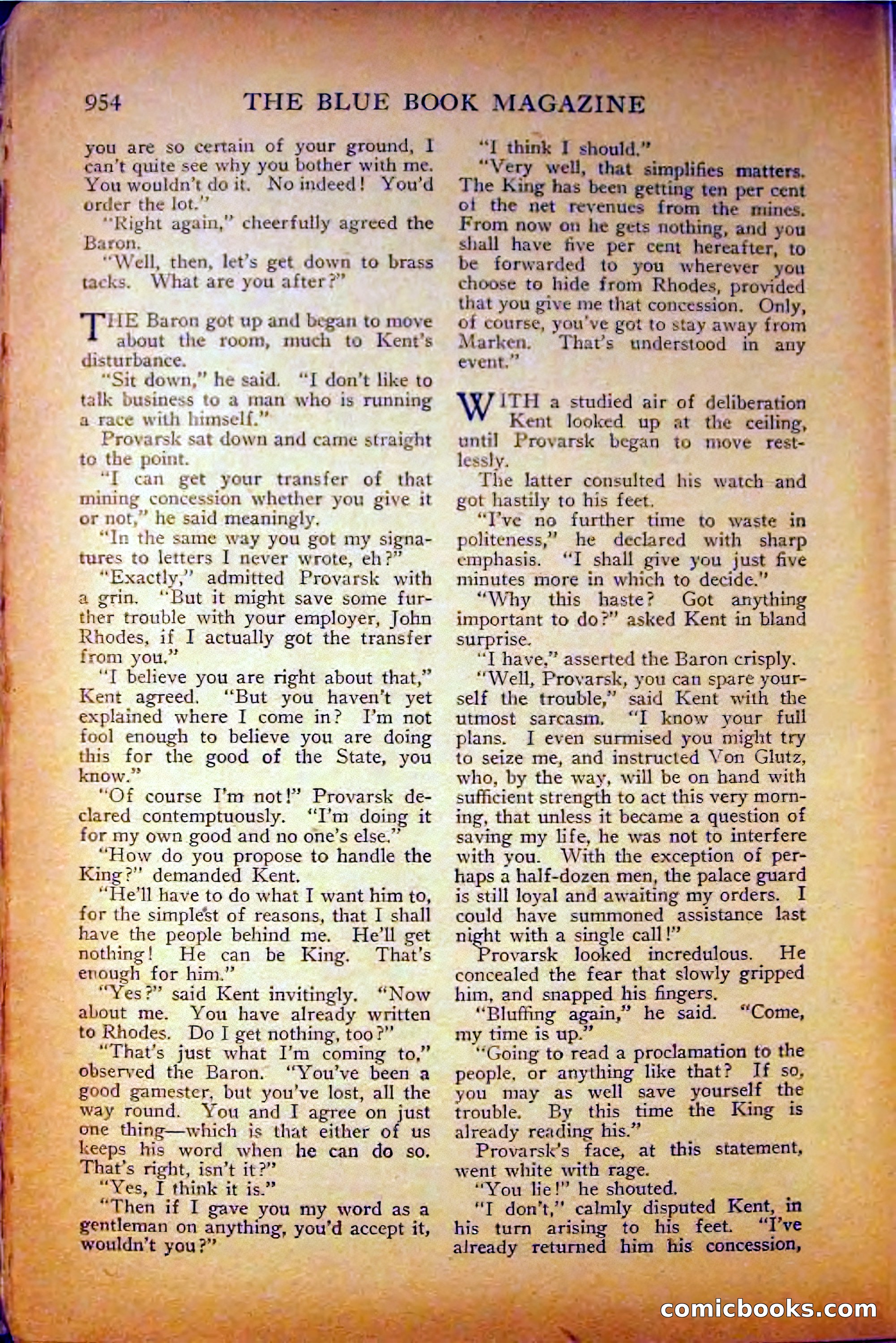 The Blue Book Magazine, August 1916 — page 240 of 260