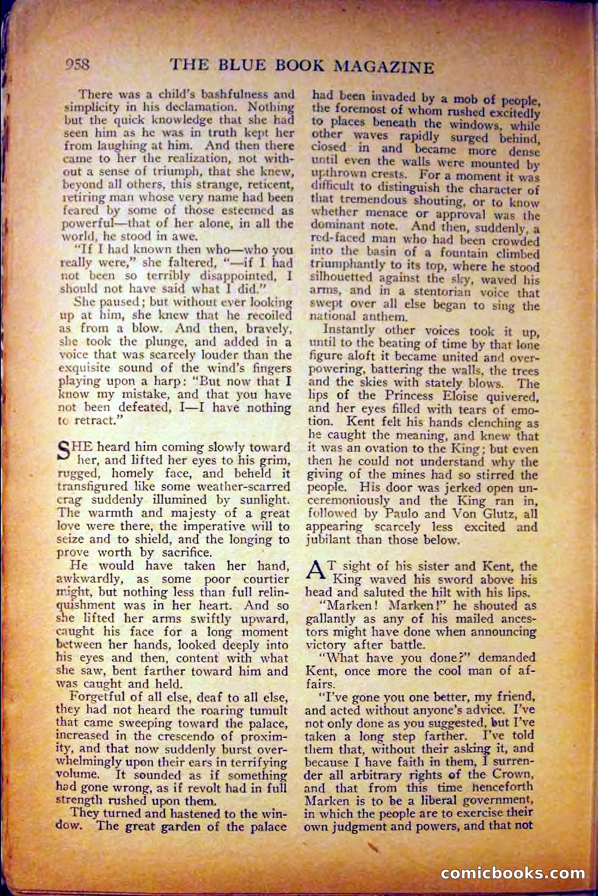 The Blue Book Magazine, August 1916 — page 244 of 260