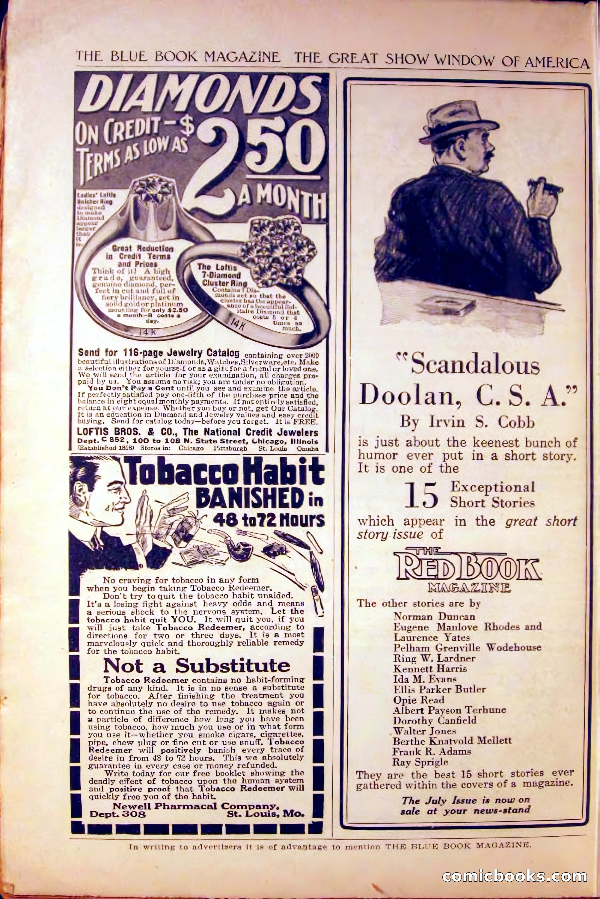 The Blue Book Magazine, August 1916 — page 250 of 260