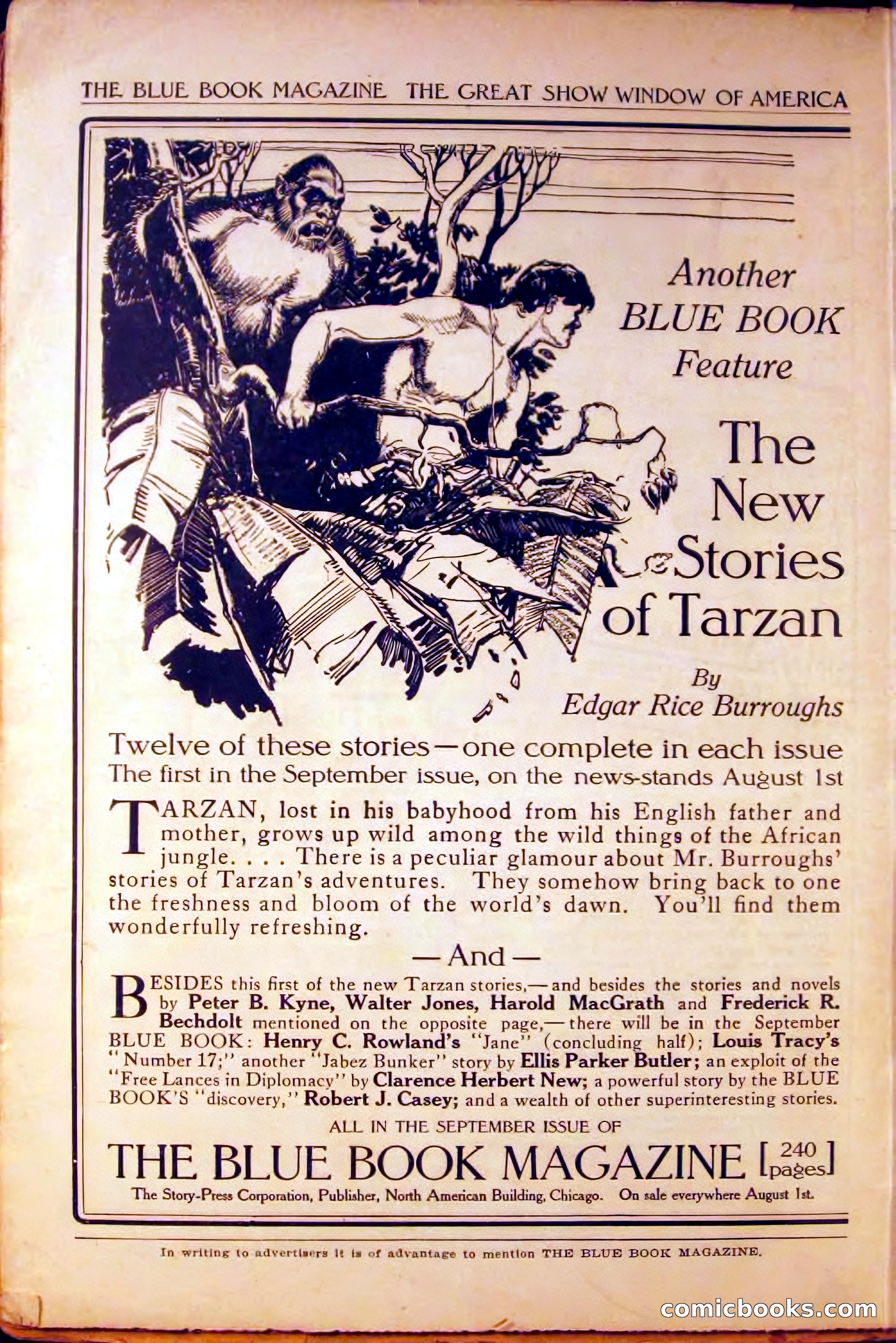 The Blue Book Magazine, August 1916 — page 256 of 260