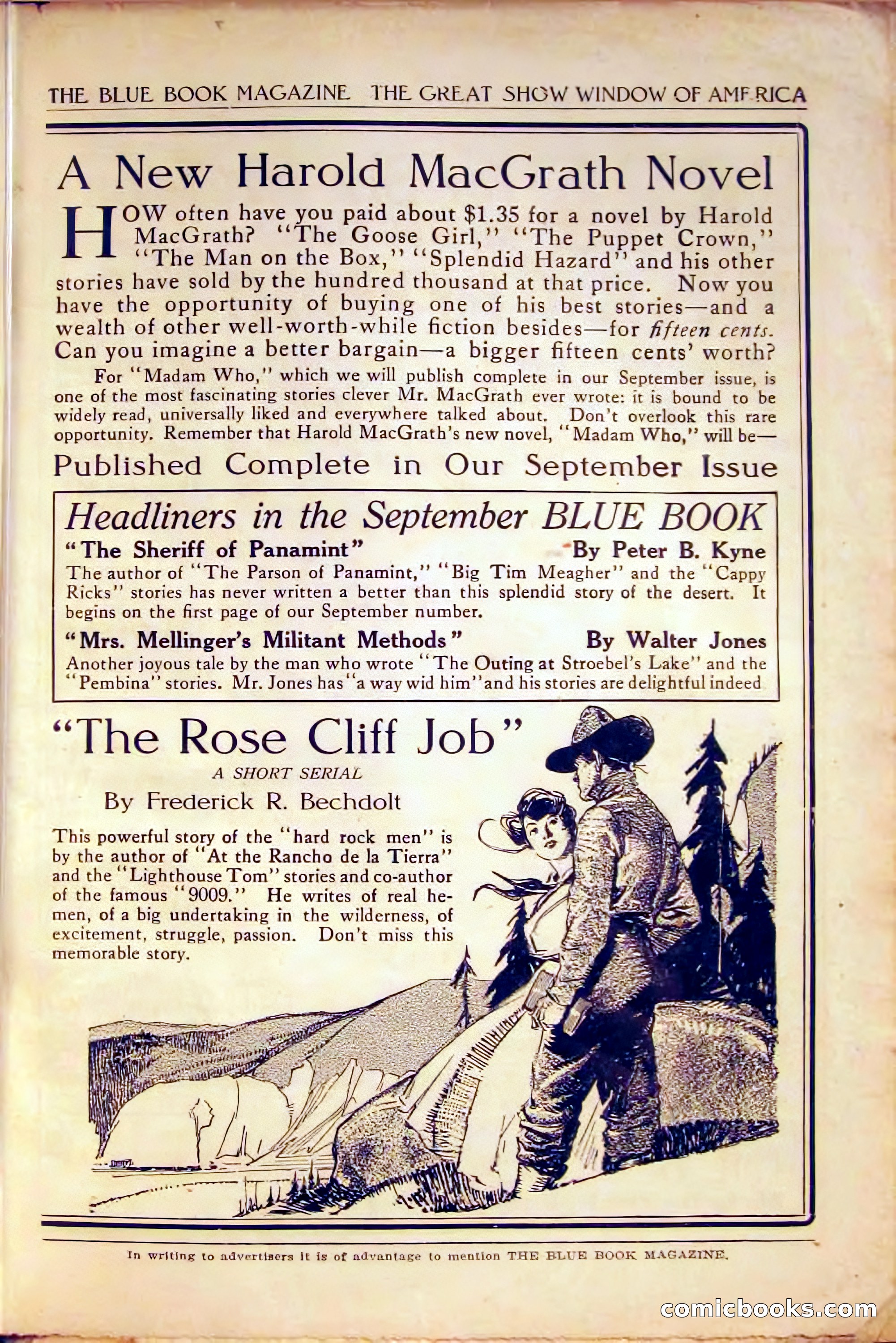 The Blue Book Magazine, August 1916 — page 257 of 260