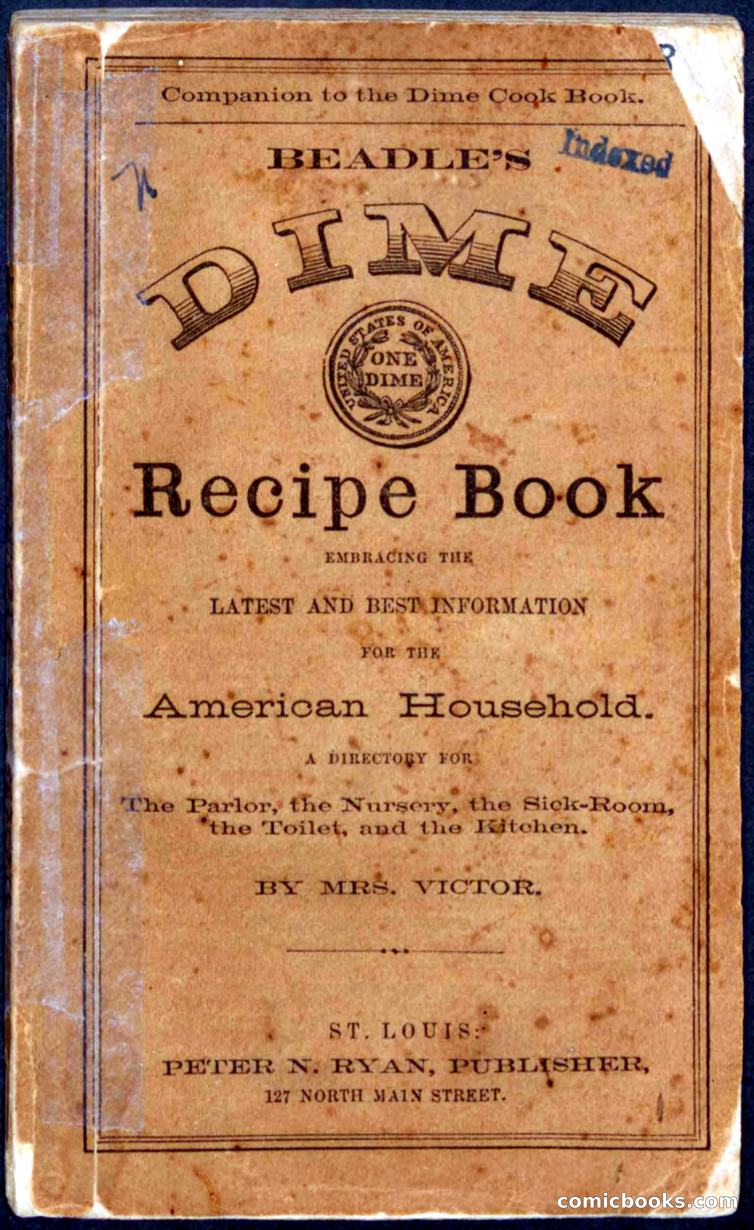 Beadle's Dime Recipe Book