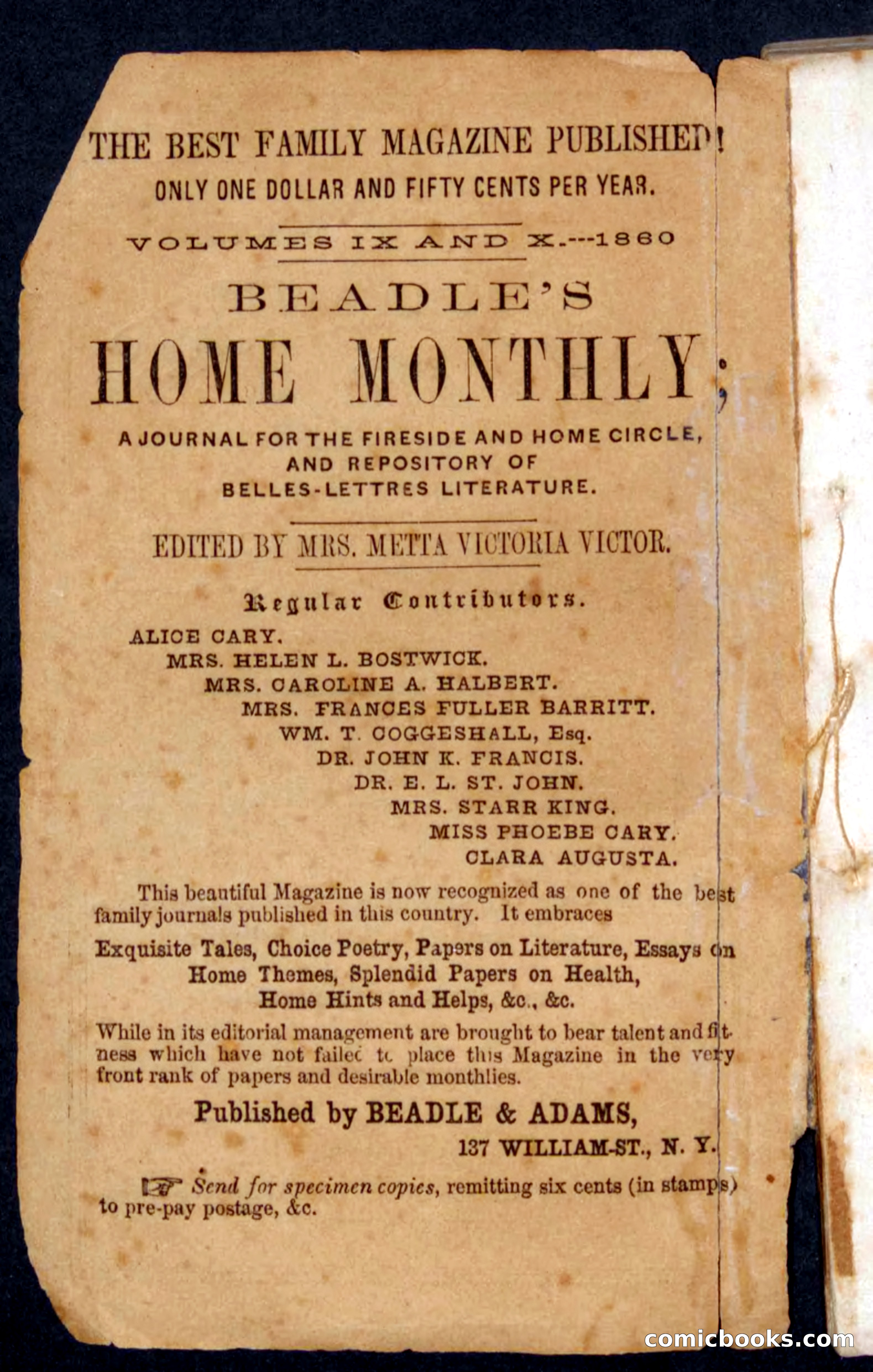 Beadle's Dime Recipe Book — page 2 of 78