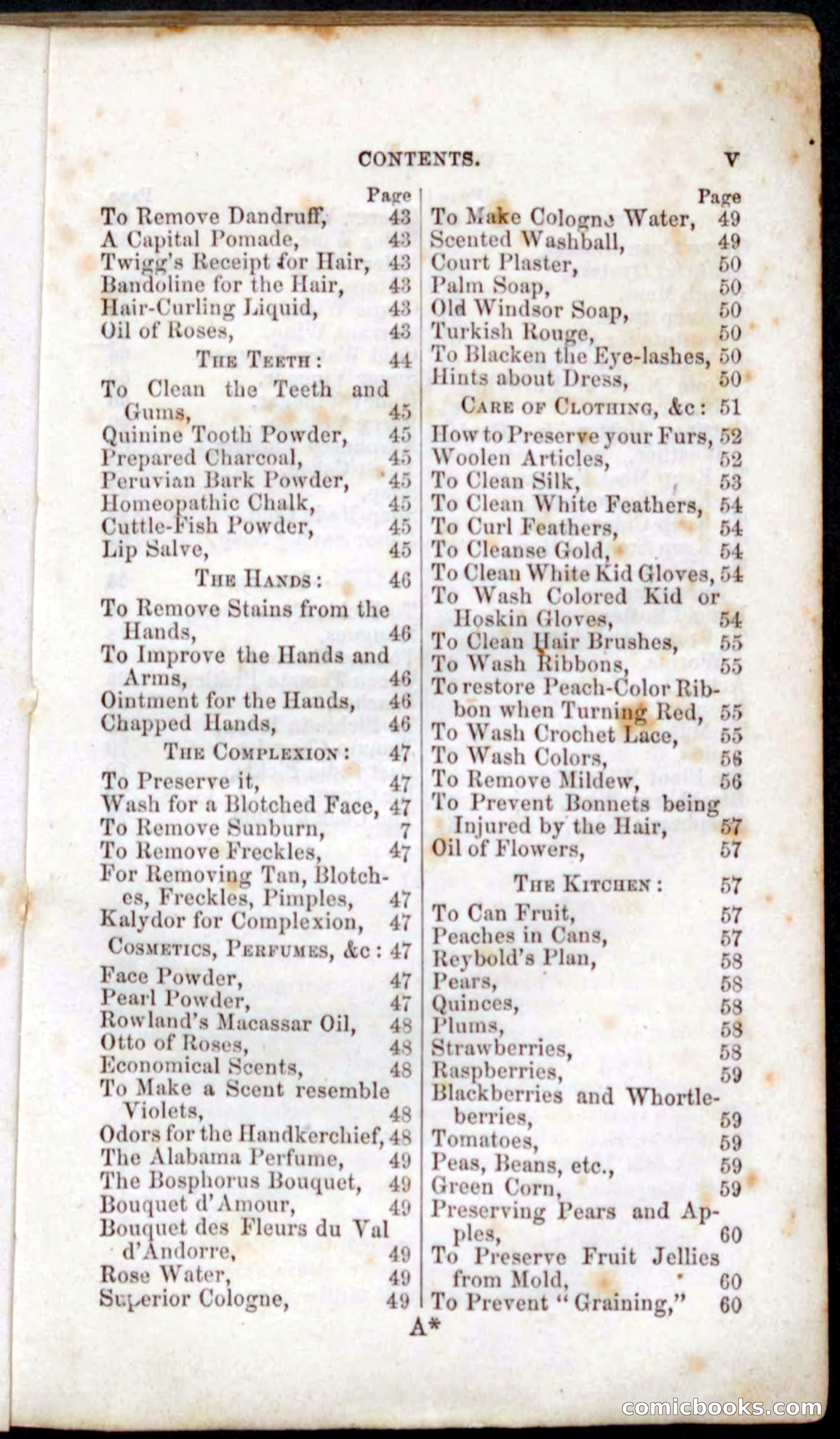 Beadle's Dime Recipe Book — page 7 of 78