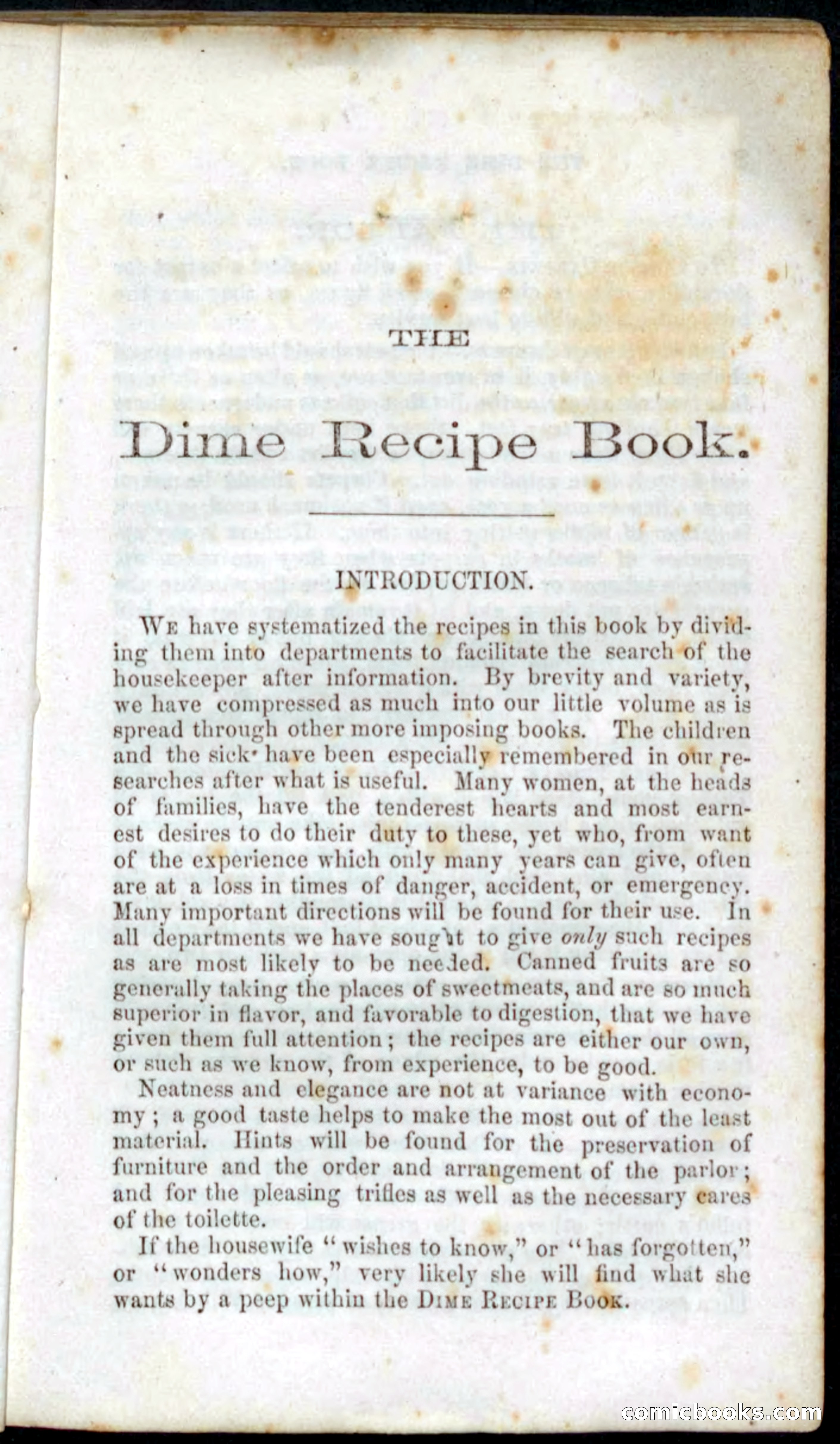 Beadle's Dime Recipe Book — page 9 of 78