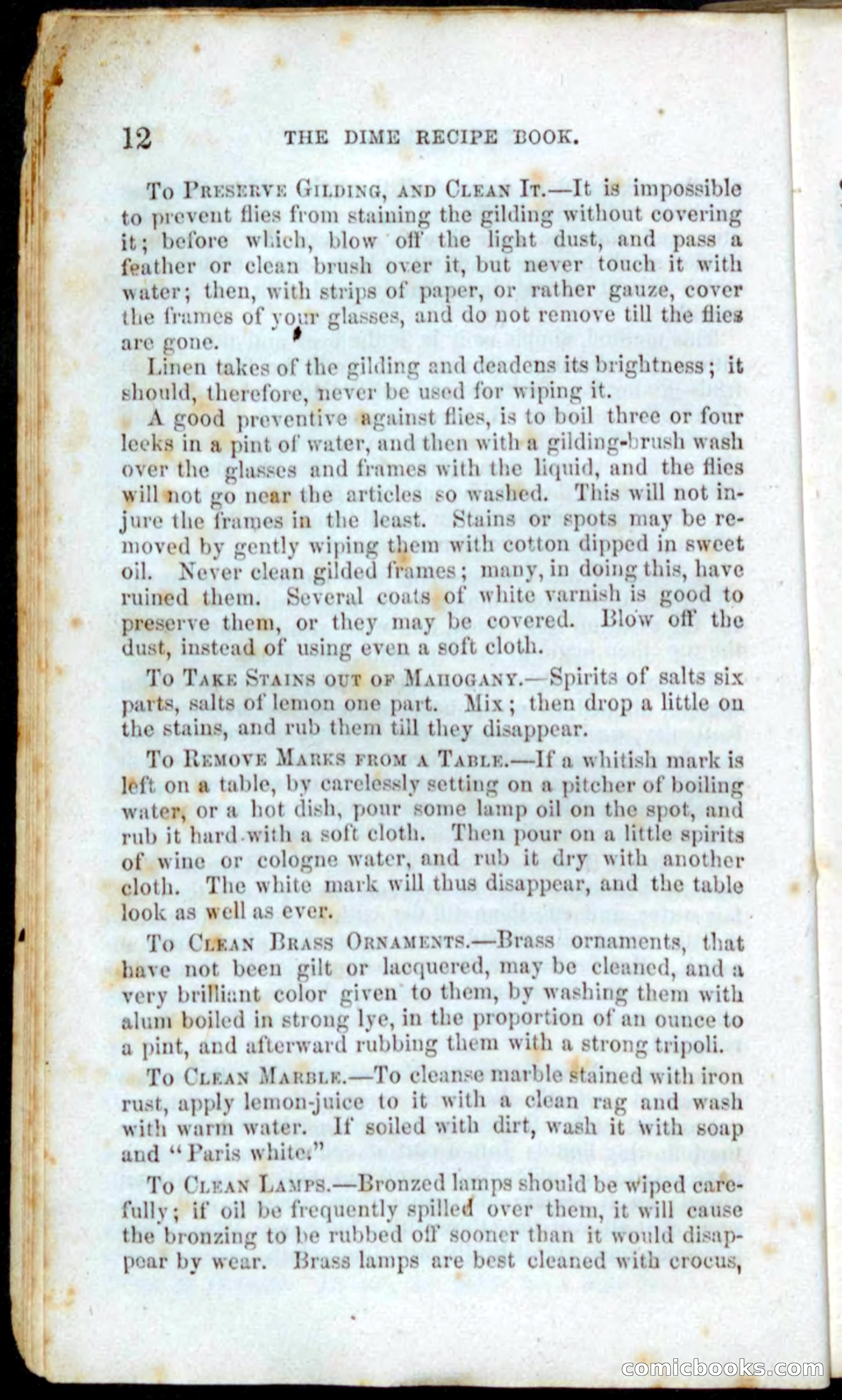 Beadle's Dime Recipe Book — page 14 of 78