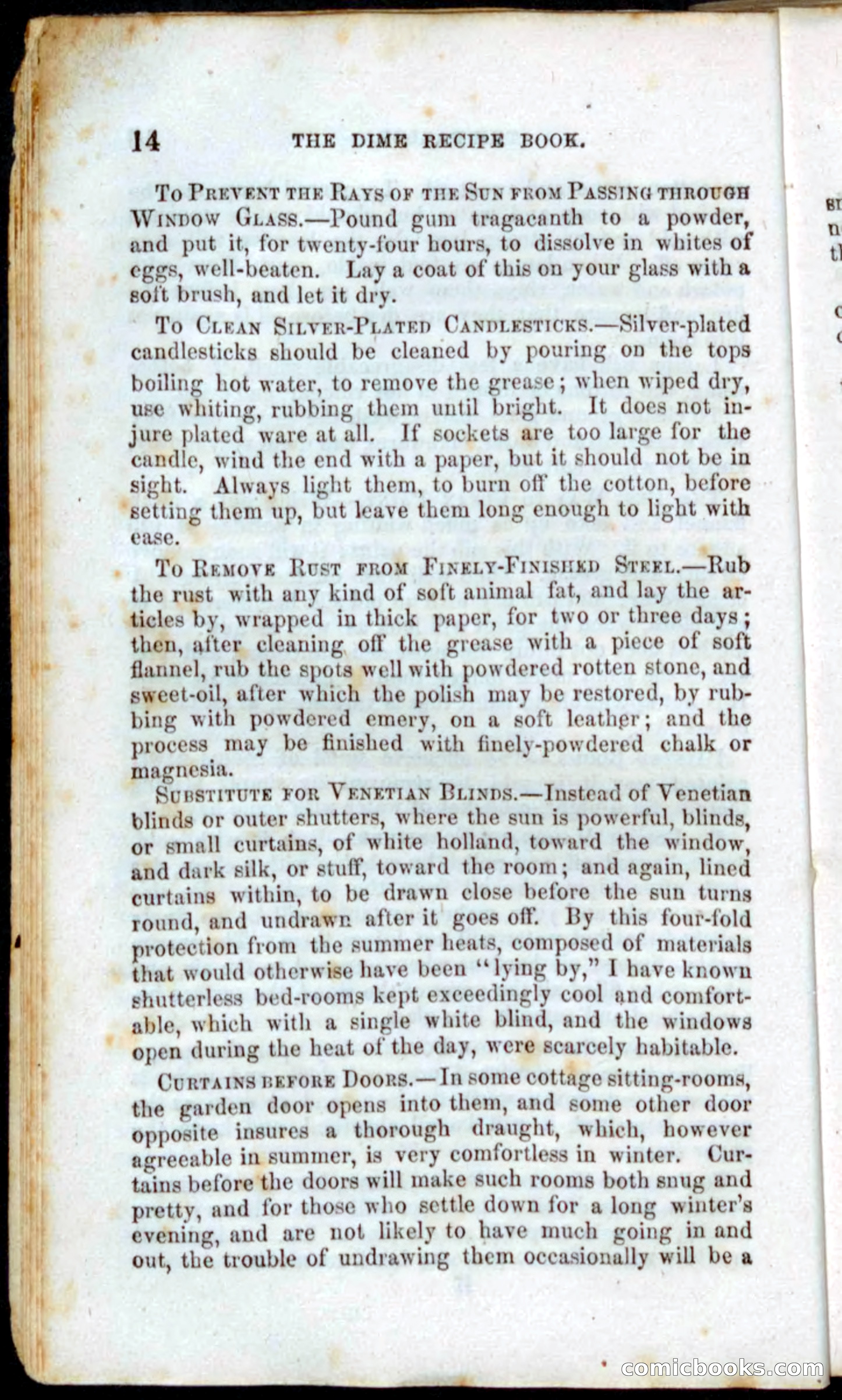 Beadle's Dime Recipe Book — page 16 of 78