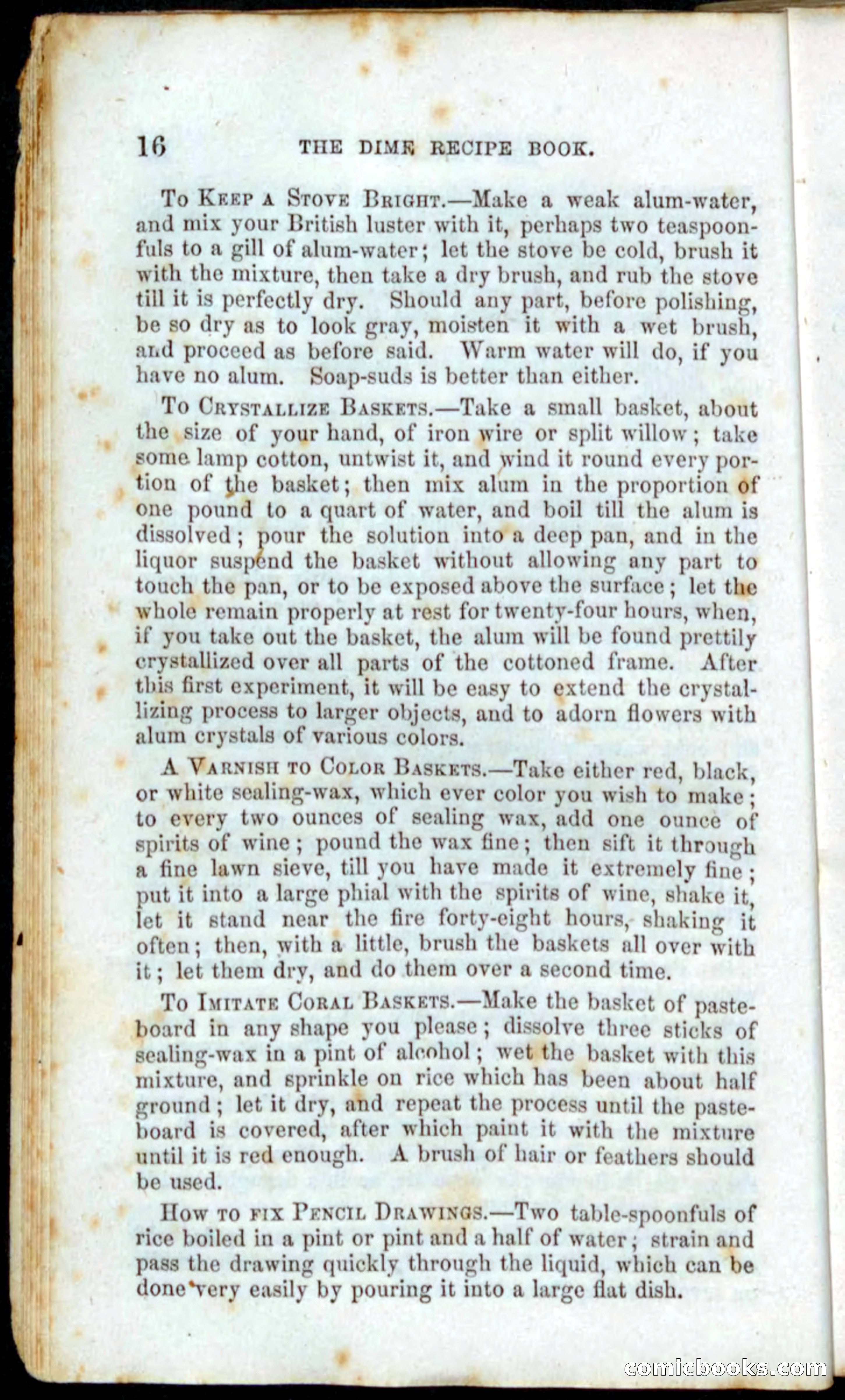 Beadle's Dime Recipe Book — page 18 of 78