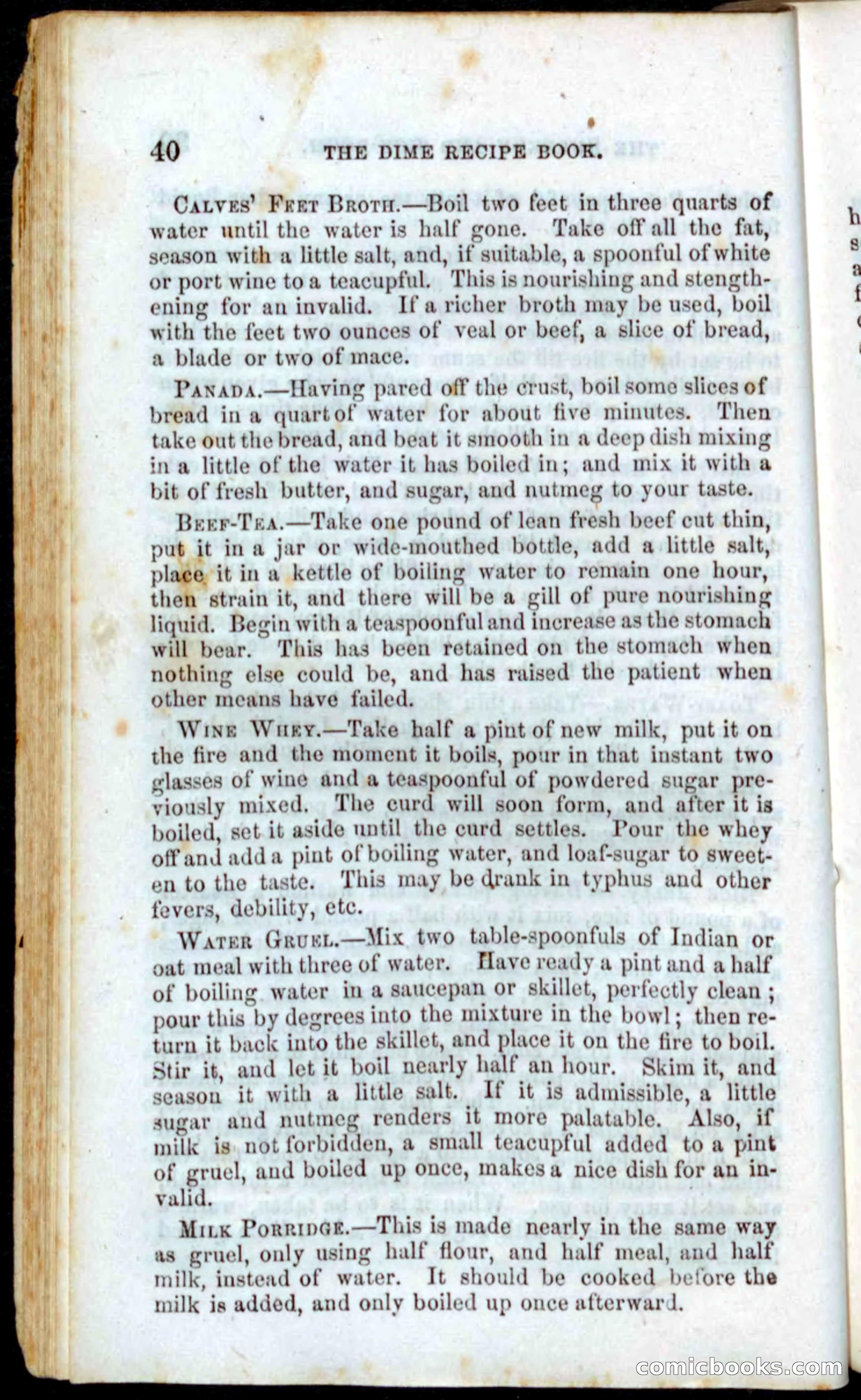 Beadle's Dime Recipe Book — page 42 of 78