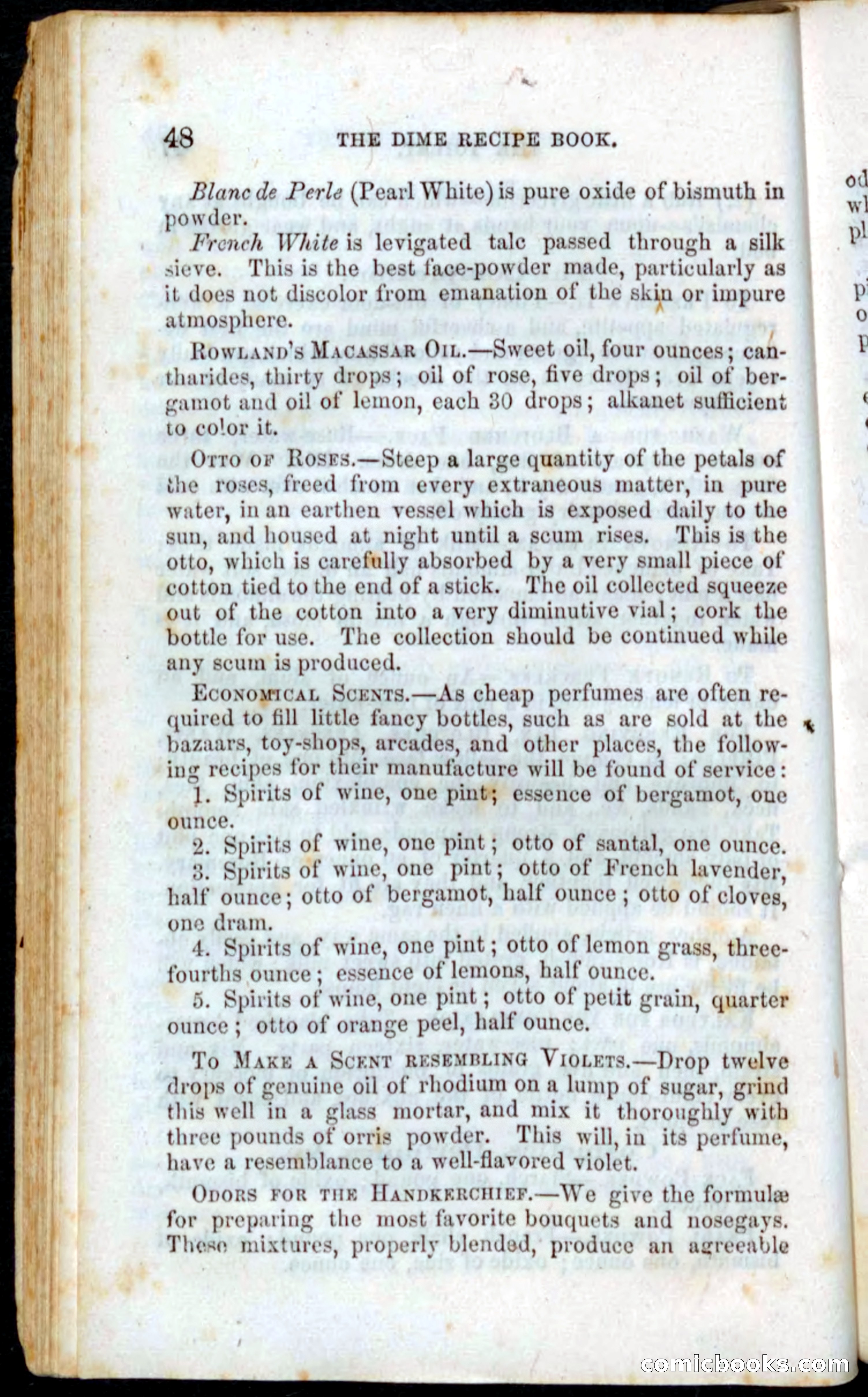 Beadle's Dime Recipe Book — page 50 of 78