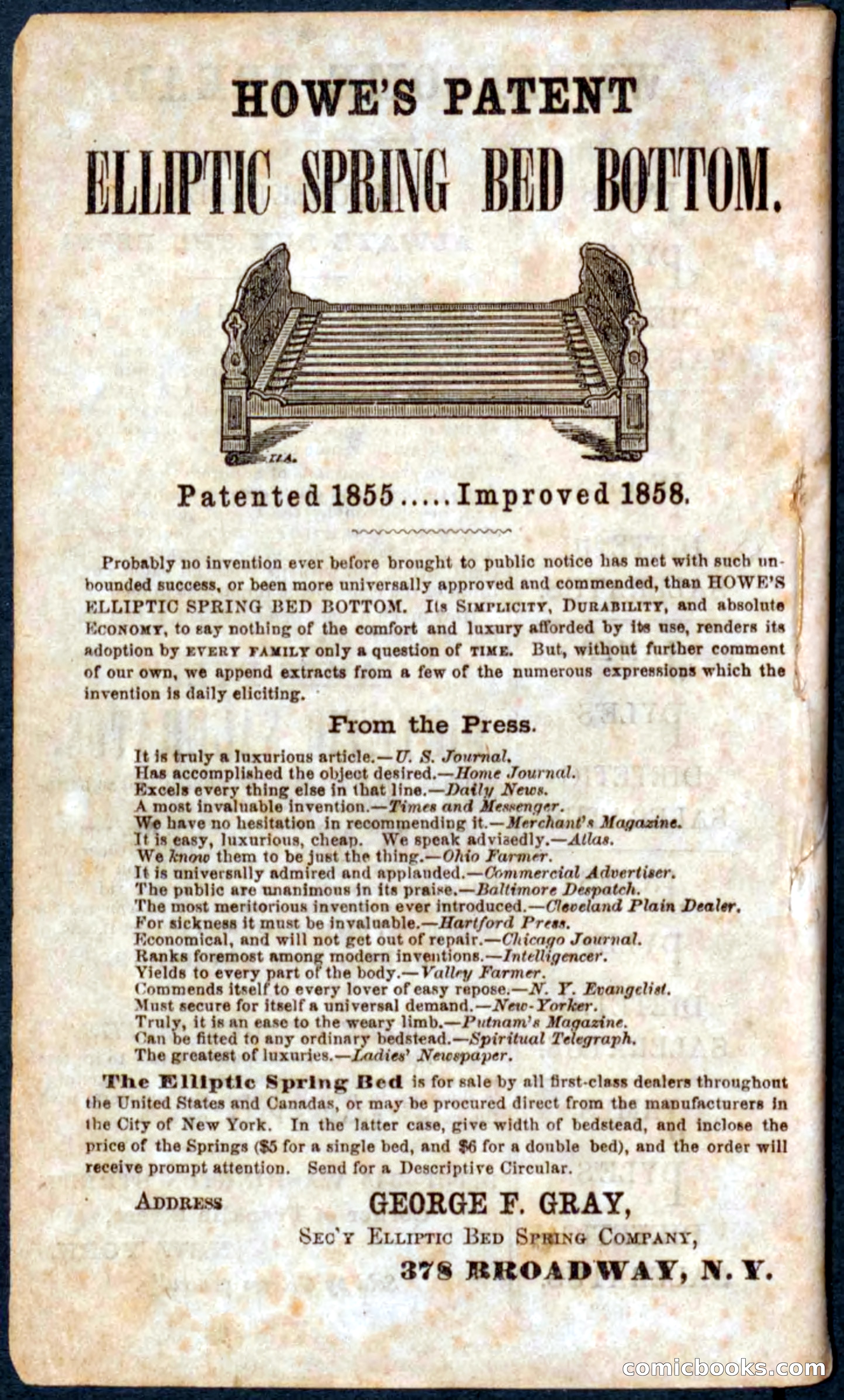Beadle's Dime Recipe Book — page 78 of 78